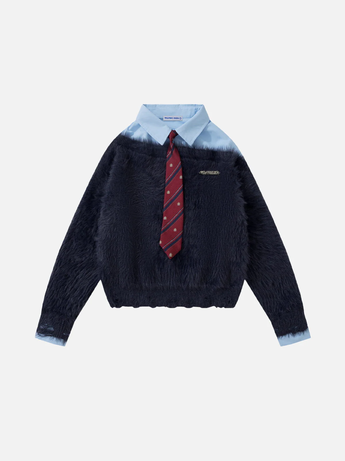 Aelfric Eden Tie Two Layer Sweater