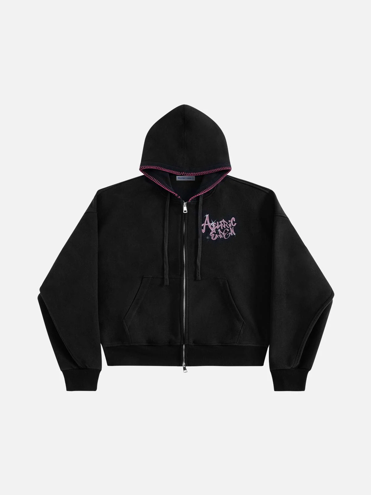 Aelfric Eden Boxy Spider Cherry Hoodie - Image 5