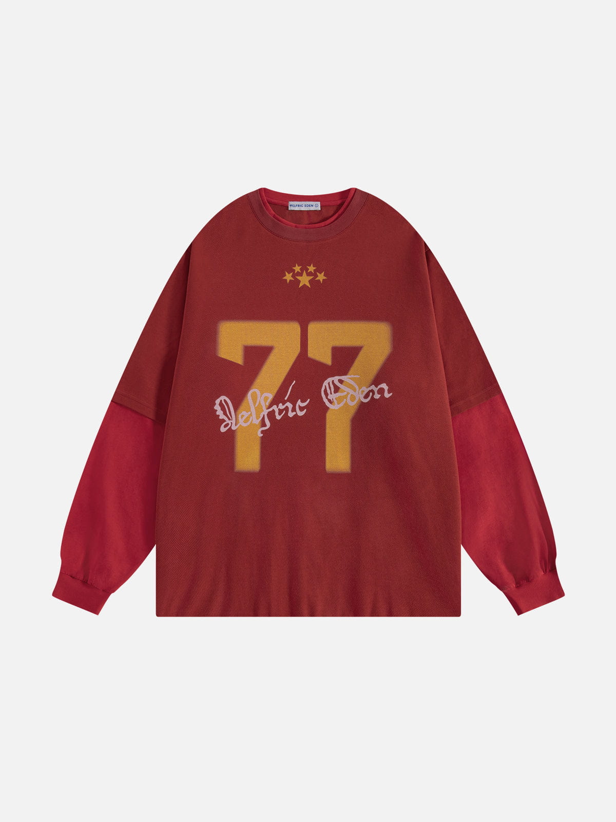 Aelfric Eden 77 Graphic Layered Long Sleeve Tee - Image 2