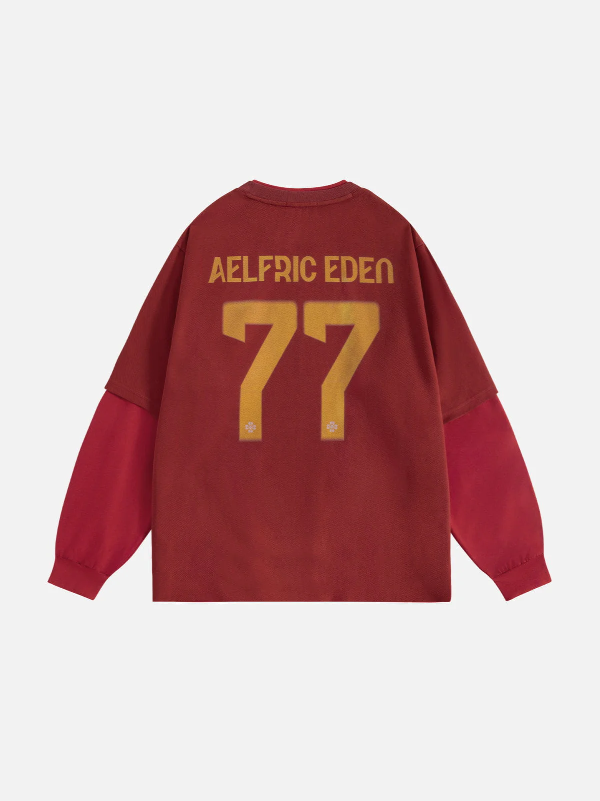 Aelfric Eden 77 Graphic Layered Long Sleeve Tee - Image 4