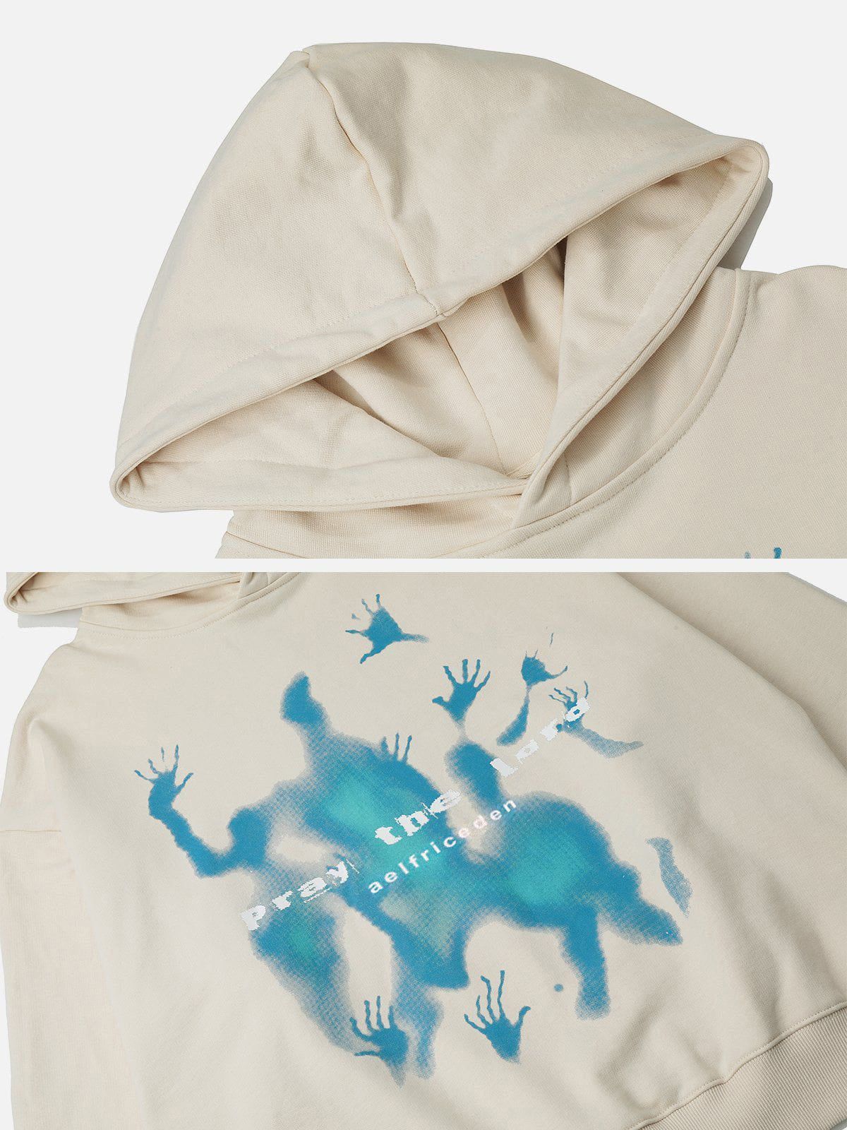 Aelfric Eden Abstraction Shadow Graphic Hoodie - Image 10