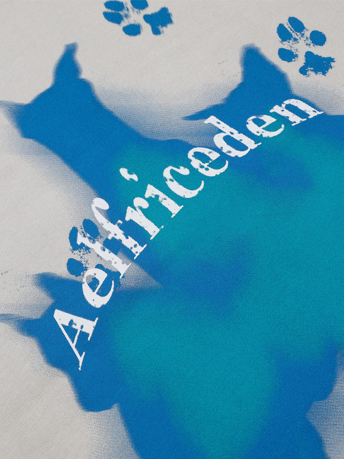 Aelfric Eden Oversized Blurring Doberman Graphic Hoodie - Image 4