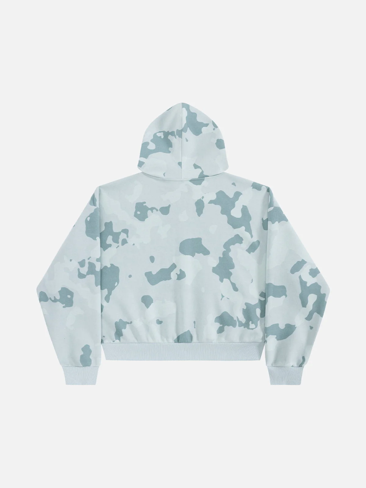 Aelfric Eden Boxy CAMO Zip Up Hoodie - Image 2