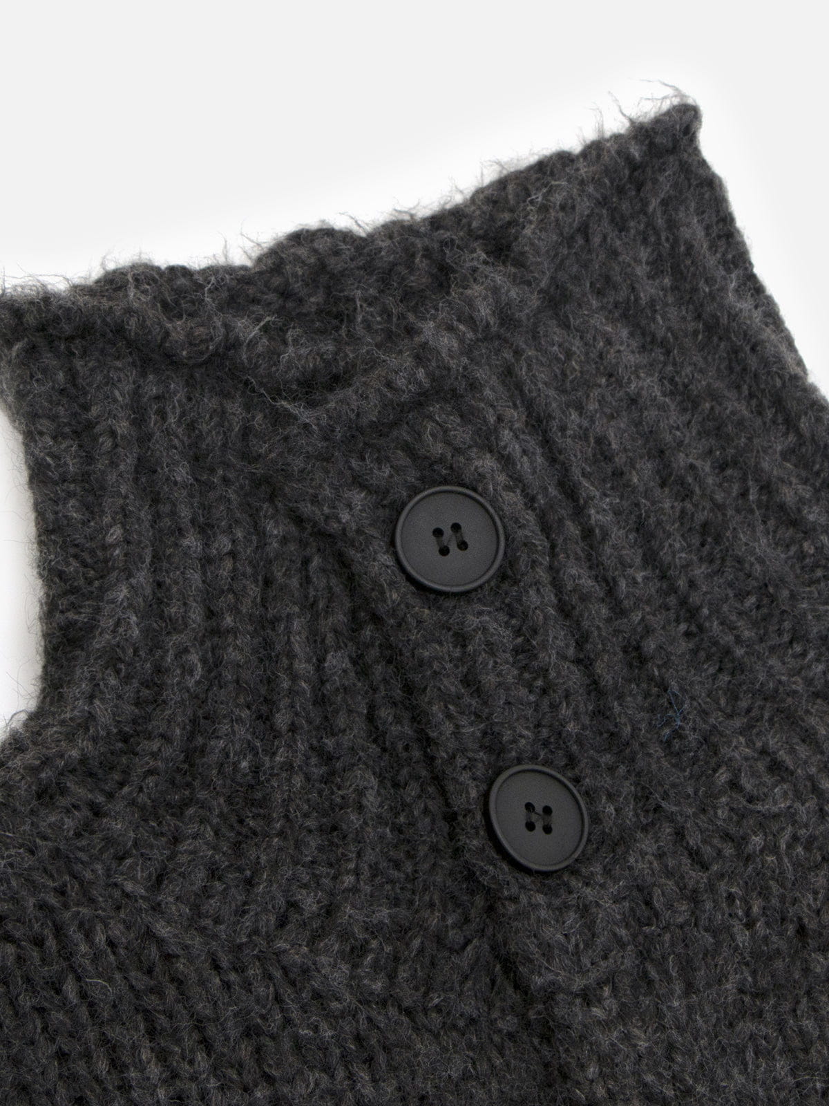 Aelfric Eden Button High Neck Knit Cardigan - Image 4