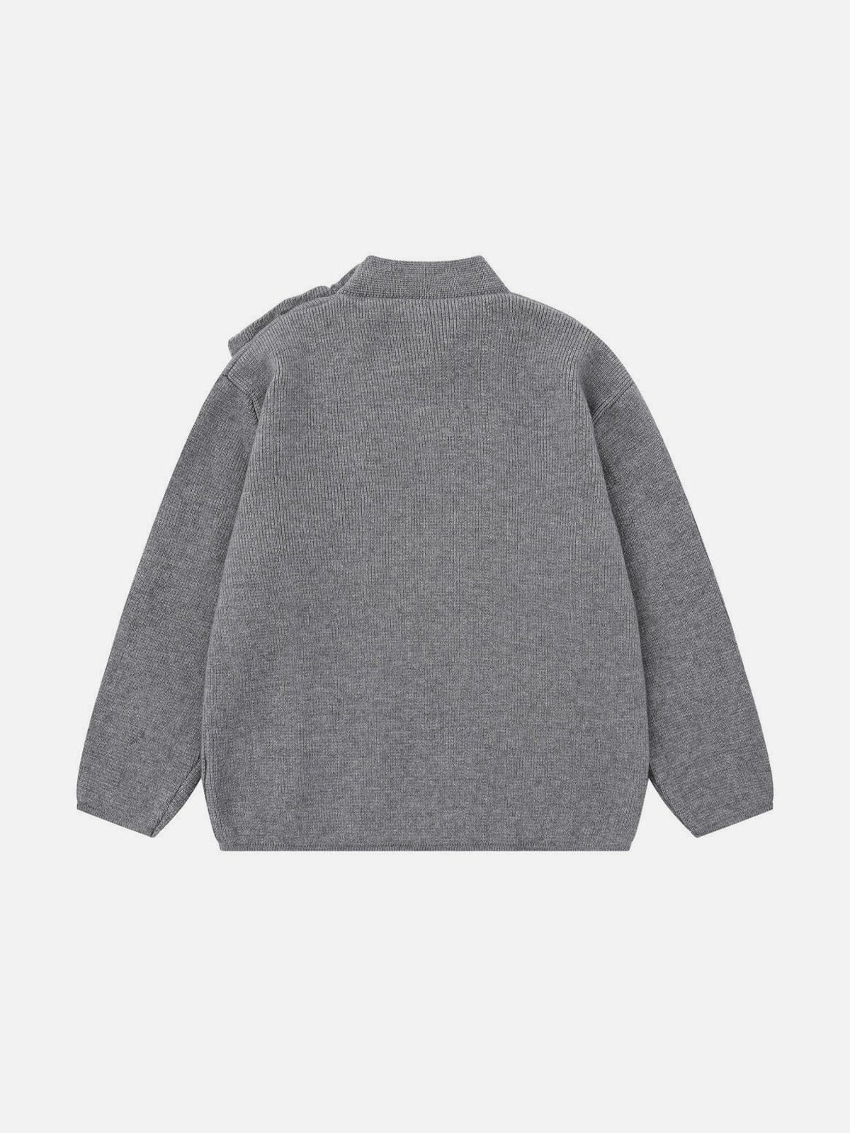 Aelfric Eden Button Knit Sweater - Image 4