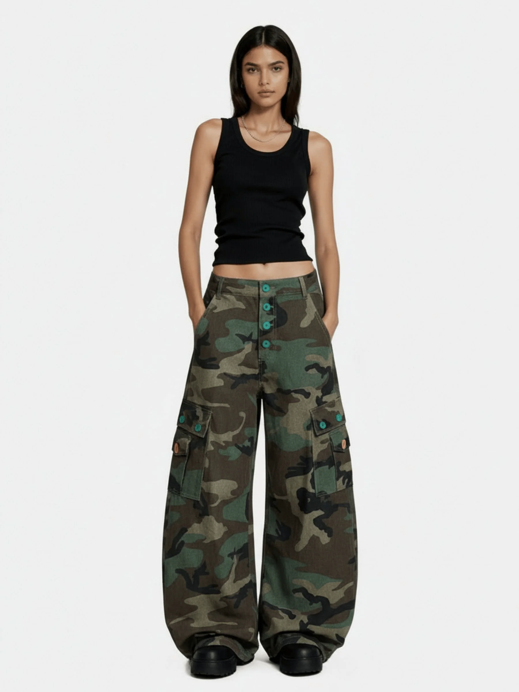Aelfric Eden CAMO Baggy Barrel Pants - Image 5