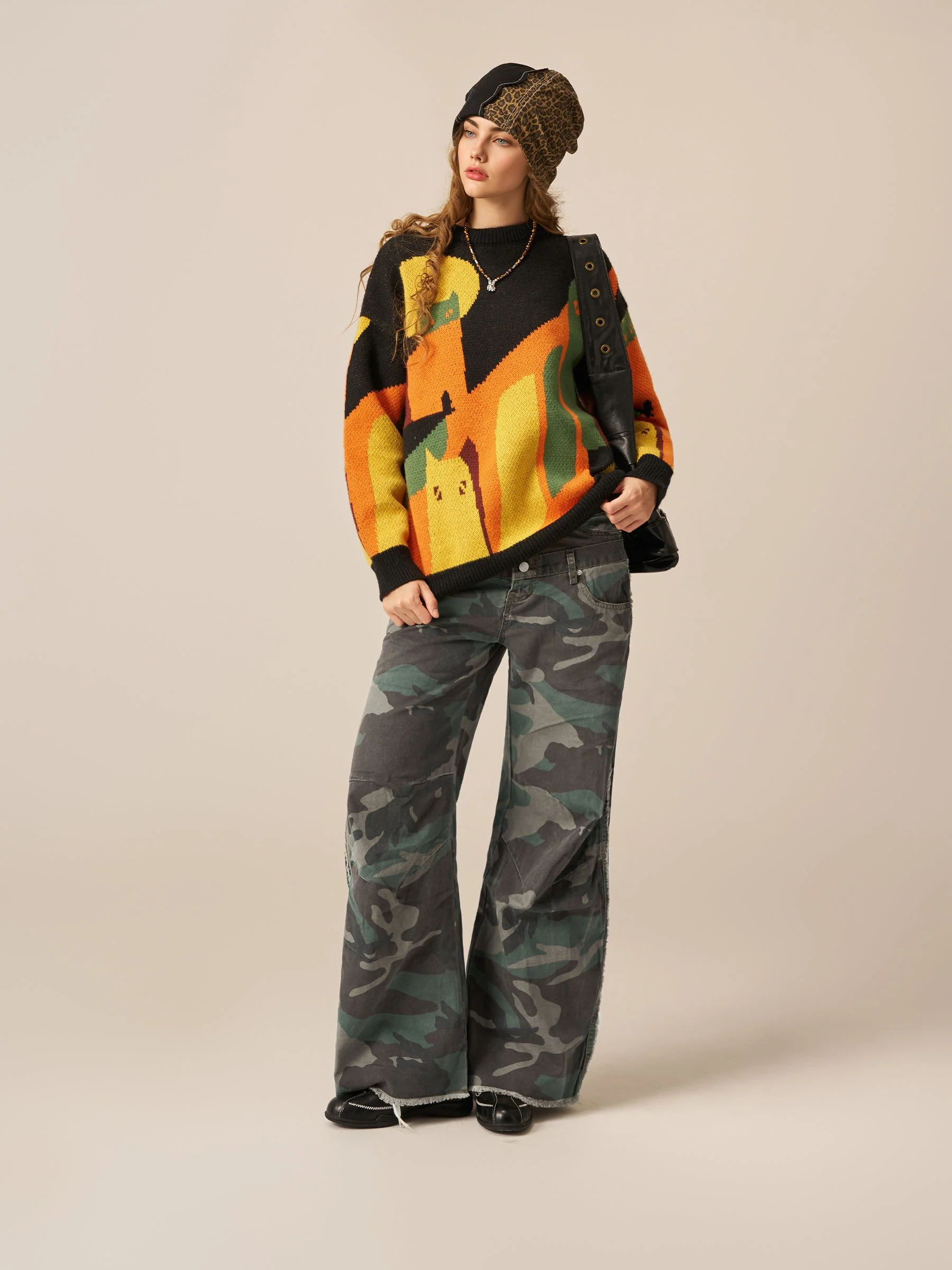 Aelfric Eden Baggy Barrel Camo Pants - Image 3