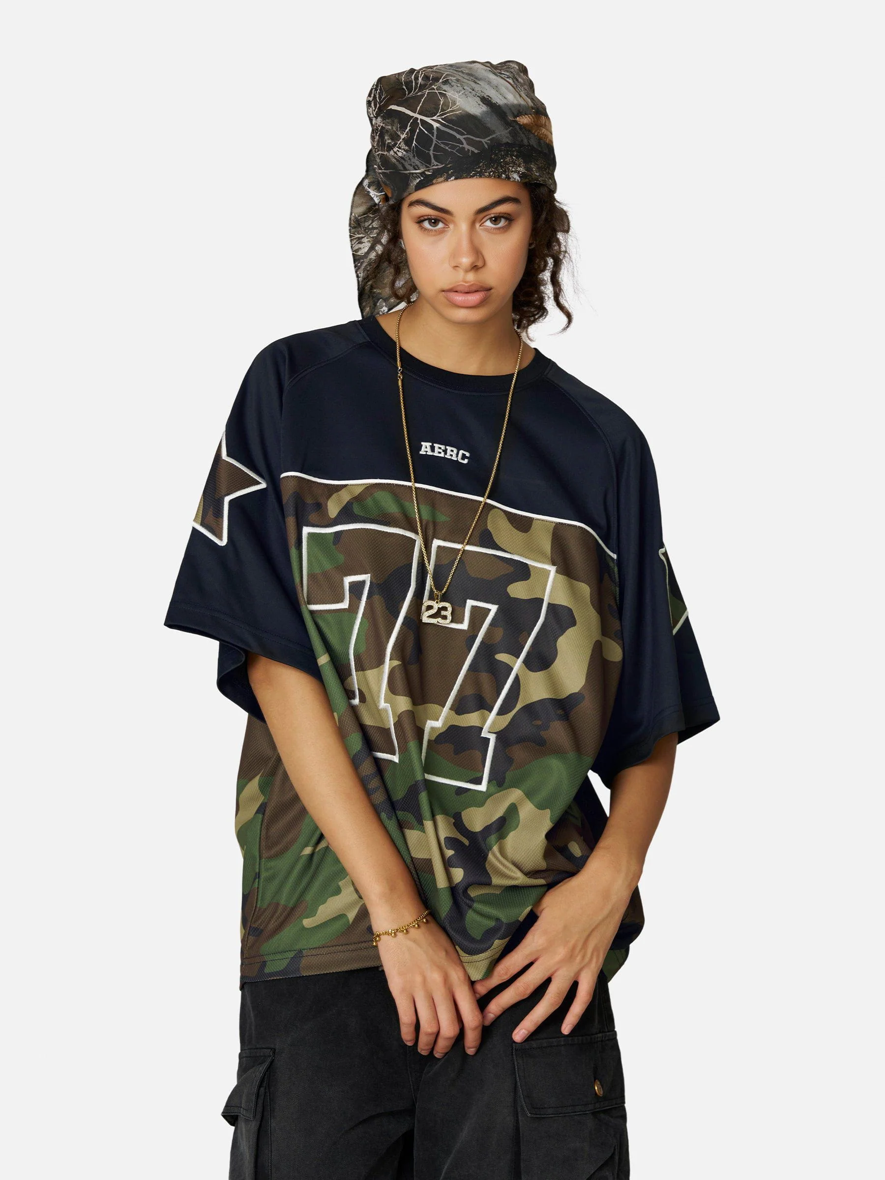 Aelfric Eden 77 Camouflage Football Jersey - Image 4