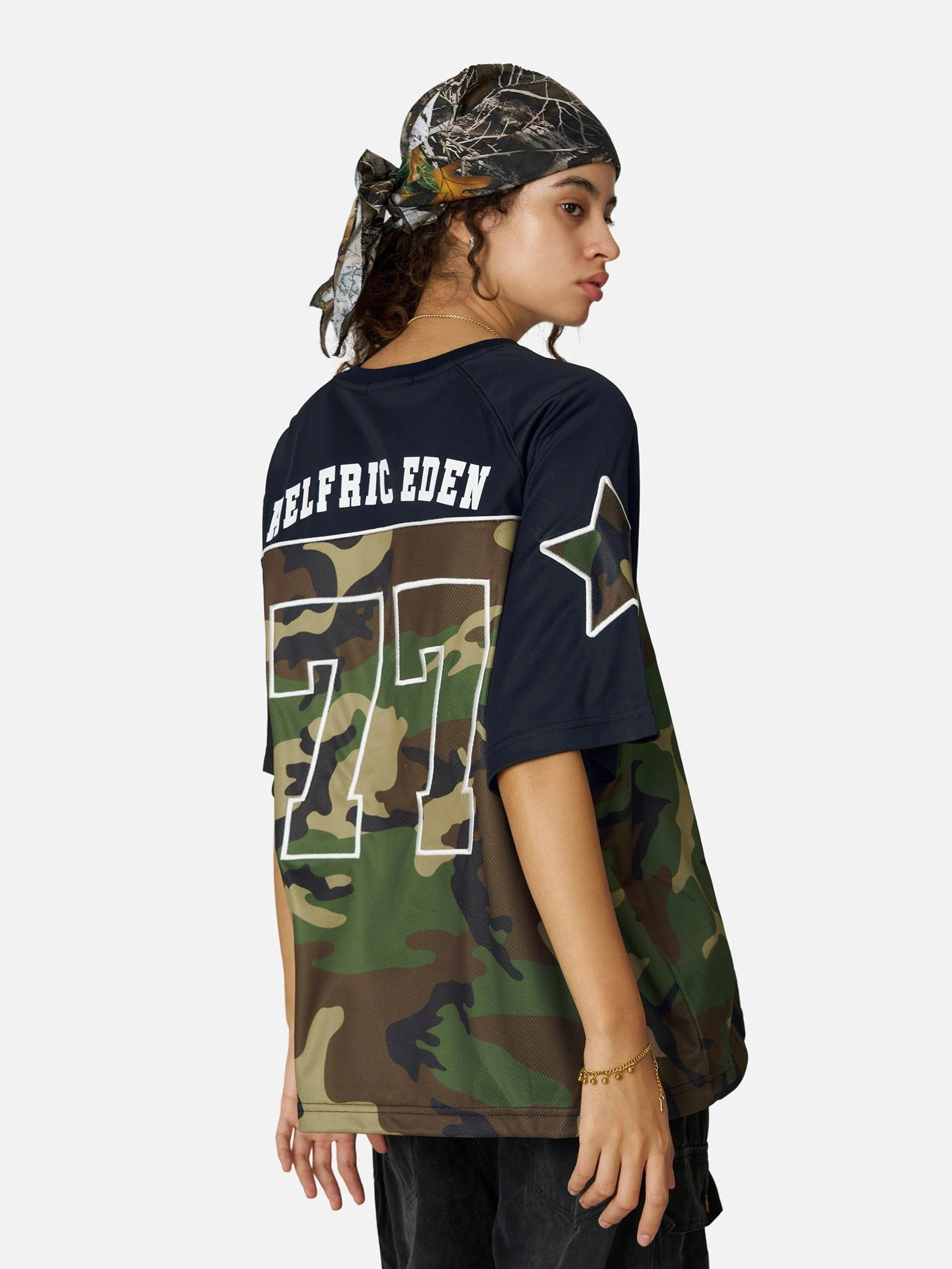 Aelfric Eden 77 Camouflage Football Jersey - Image 9