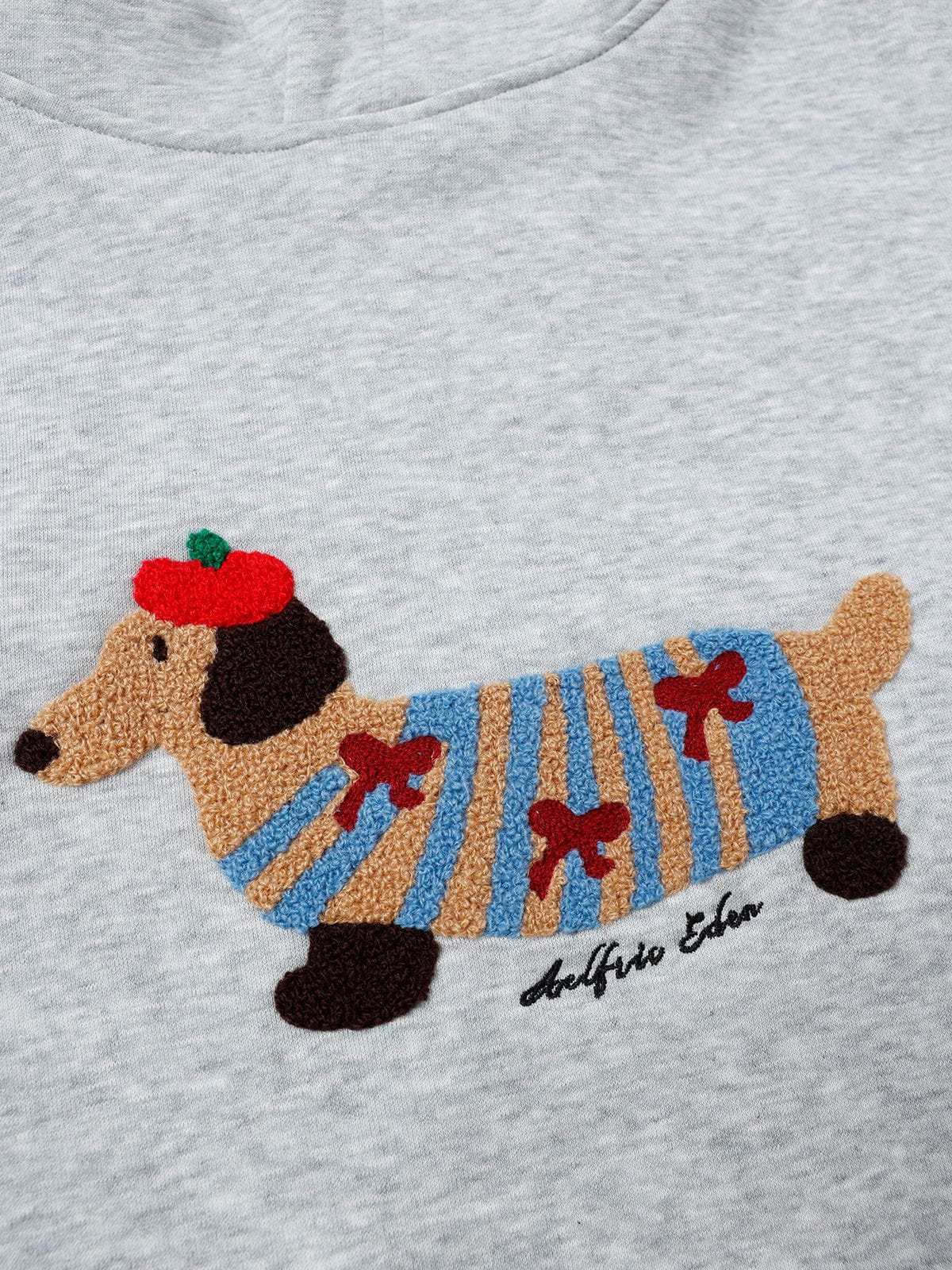 Aelfric Eden Cartoon Dachshund Hoodie - Image 10