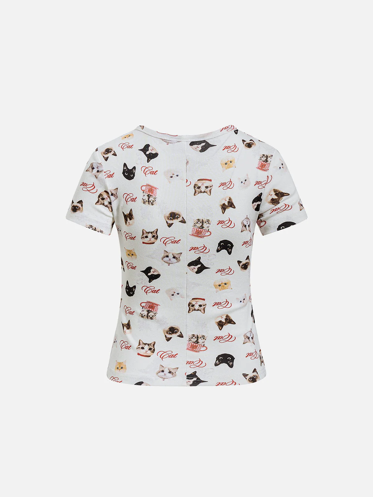Aelfric Eden Cat Pattern Tee - Image 2
