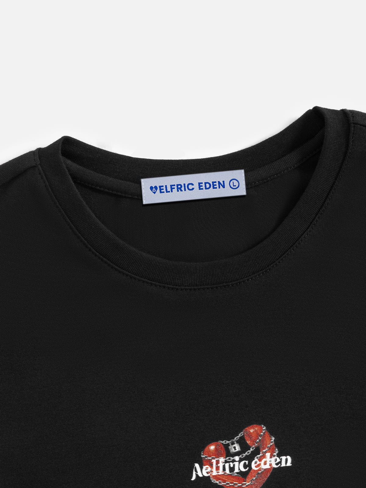 Aelfric Eden Chain Heart Graphic Tee - Image 5