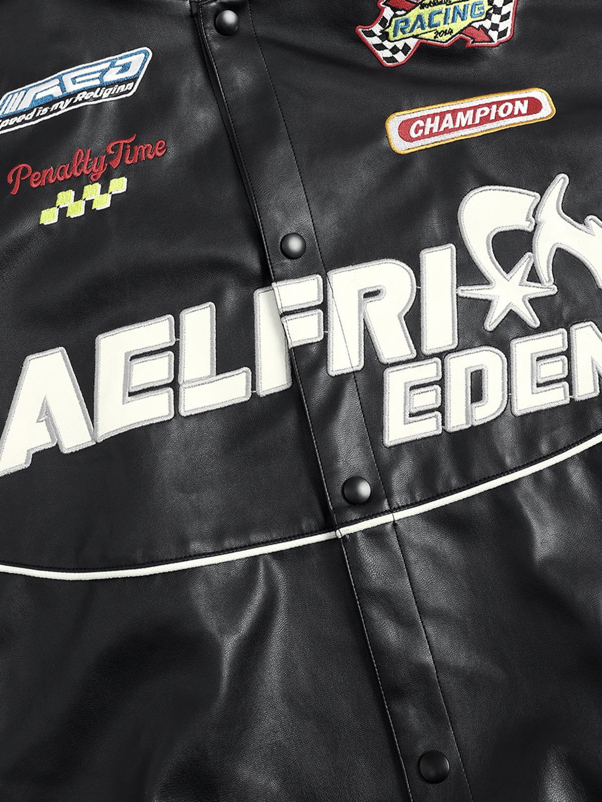 Aelfric Eden Racing Leather Jacket - Image 3
