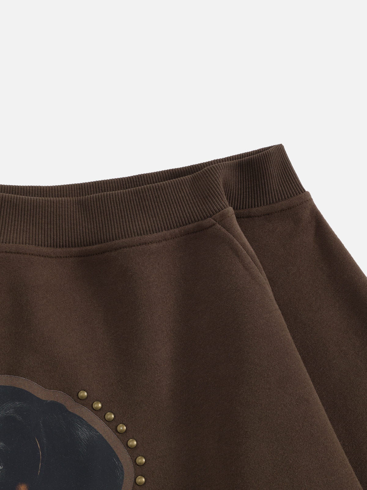 Aelfric Eden Dachshund Off-The-Shoulder Sweatshirt - Image 5