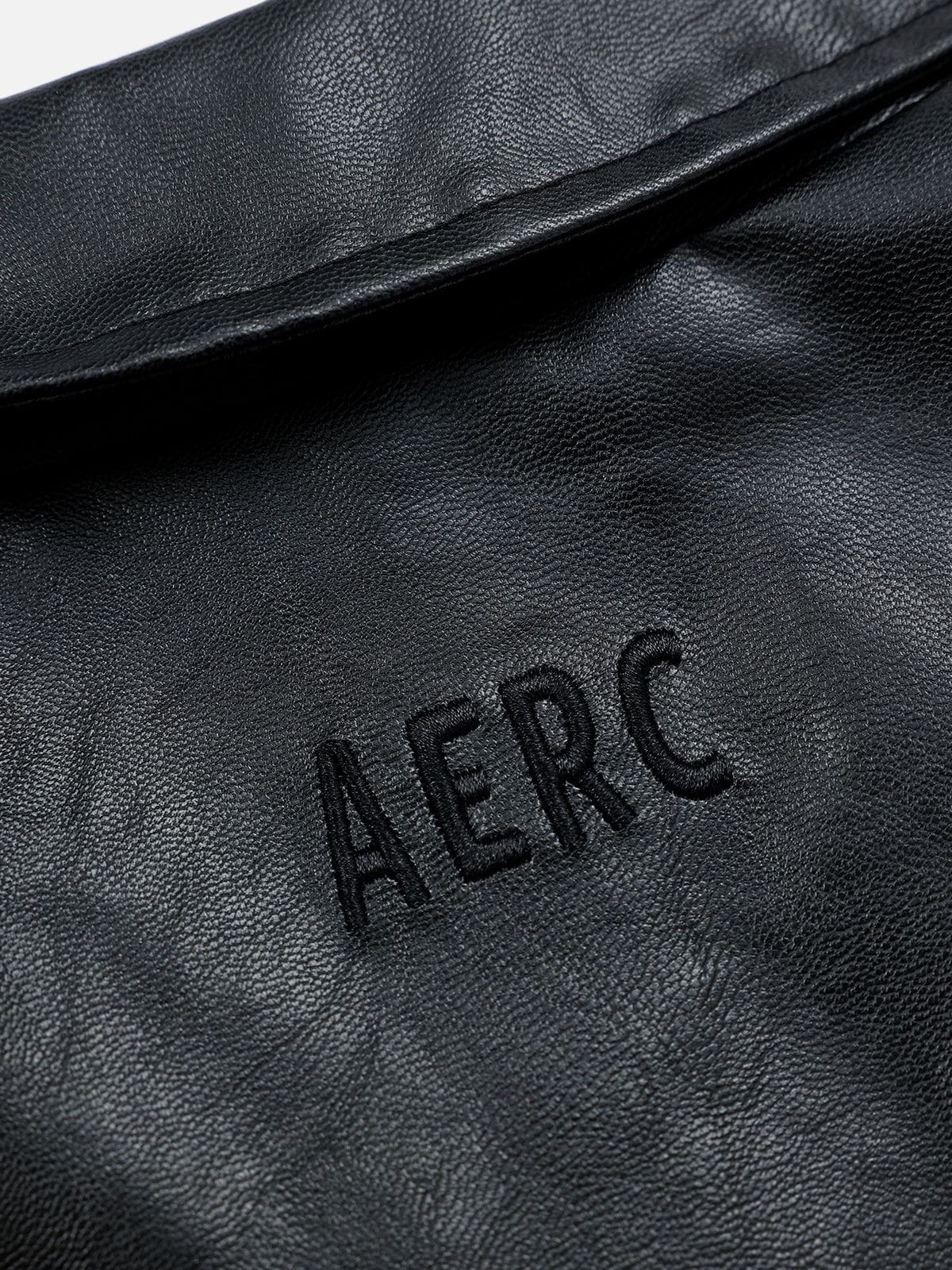 Aelfric Eden Leather Zip Up Jacket - Image 8