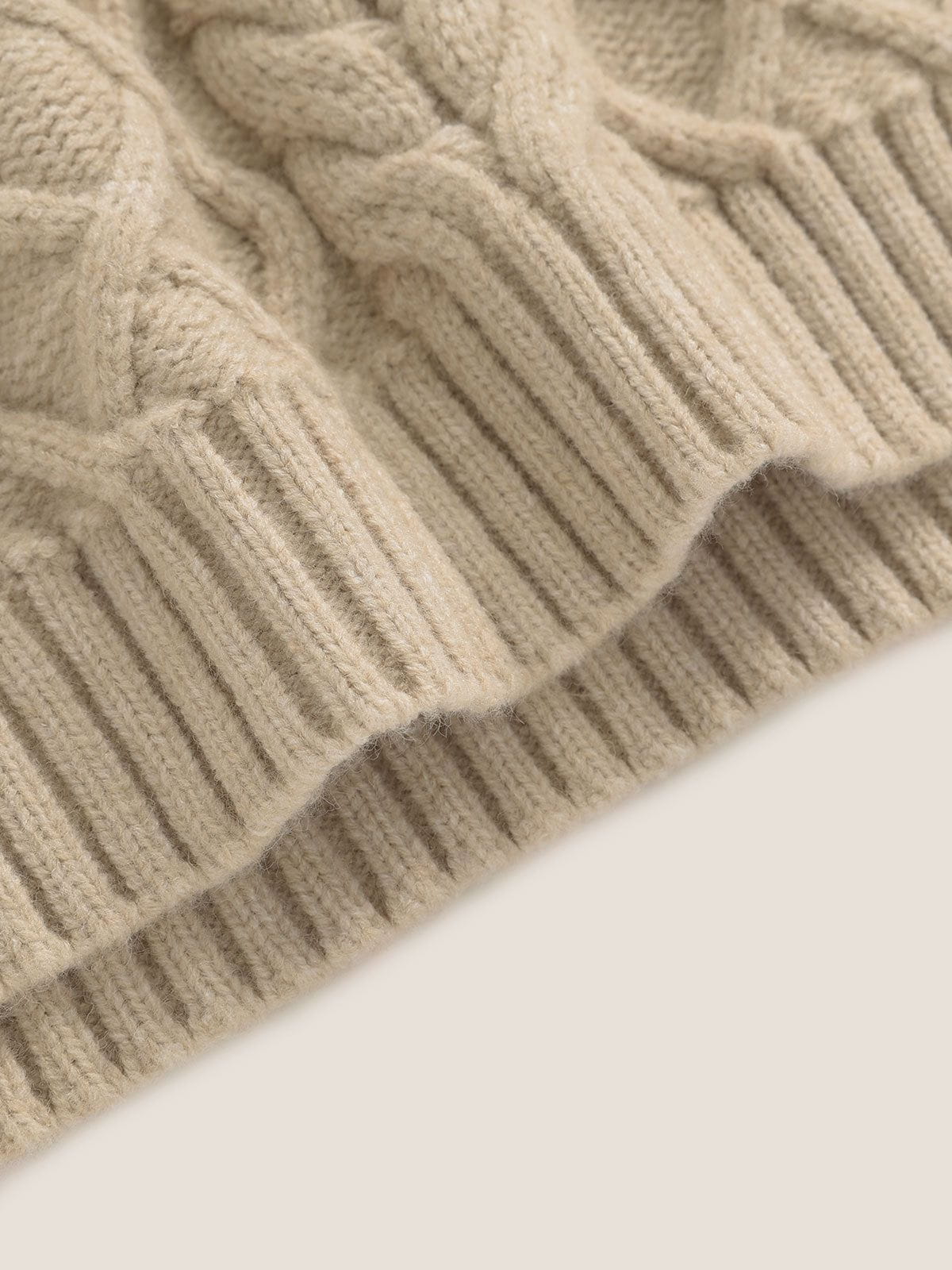 Aelfric Eden Essential Cable Sweater - Image 5