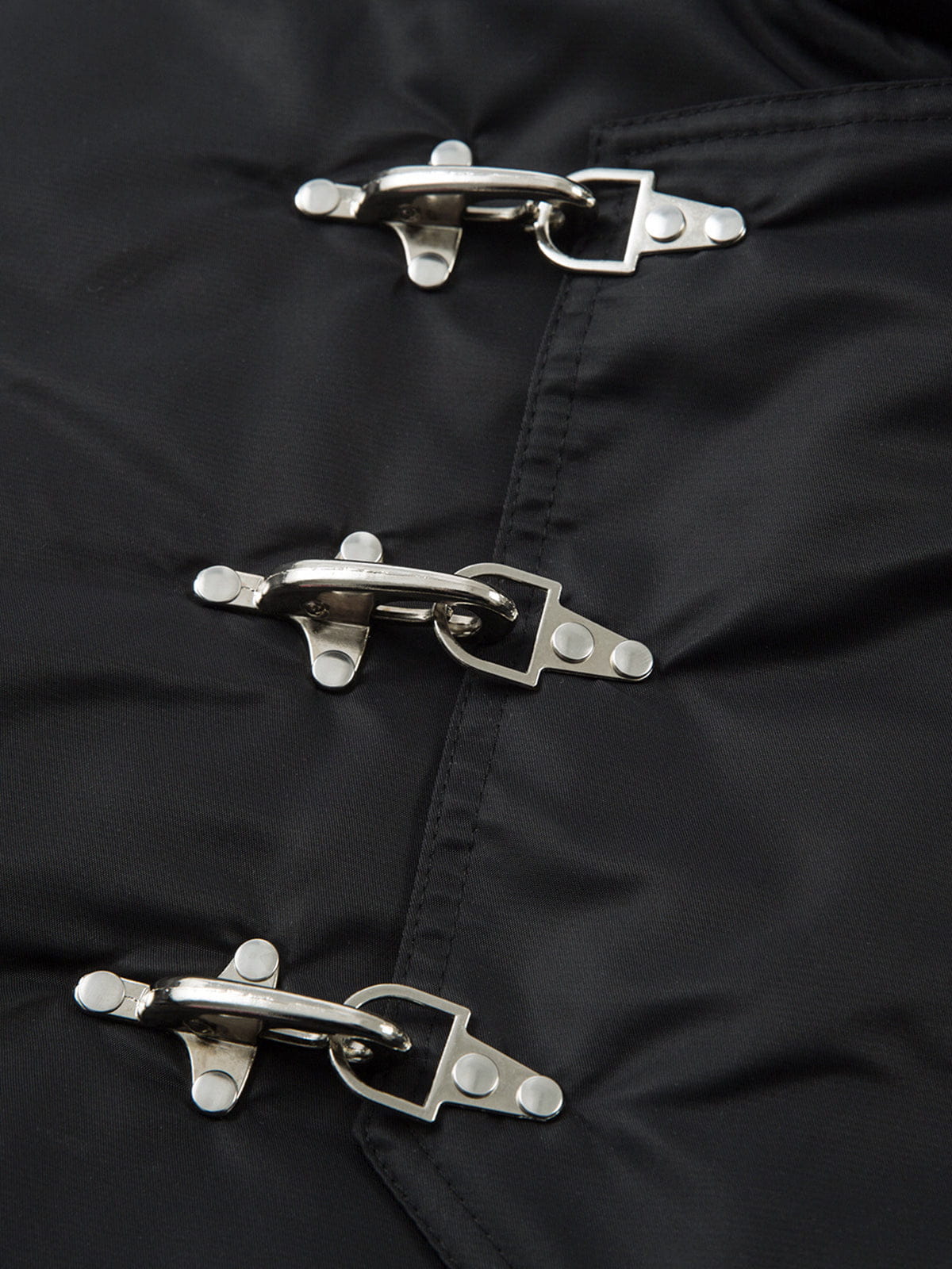 Aelfric Eden Faux Fur Buckle Bomber Coat - Image 4