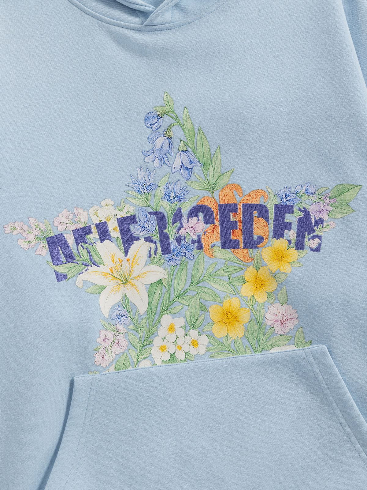 Aelfric Eden Star Floral Graphic Hoodie - Image 7