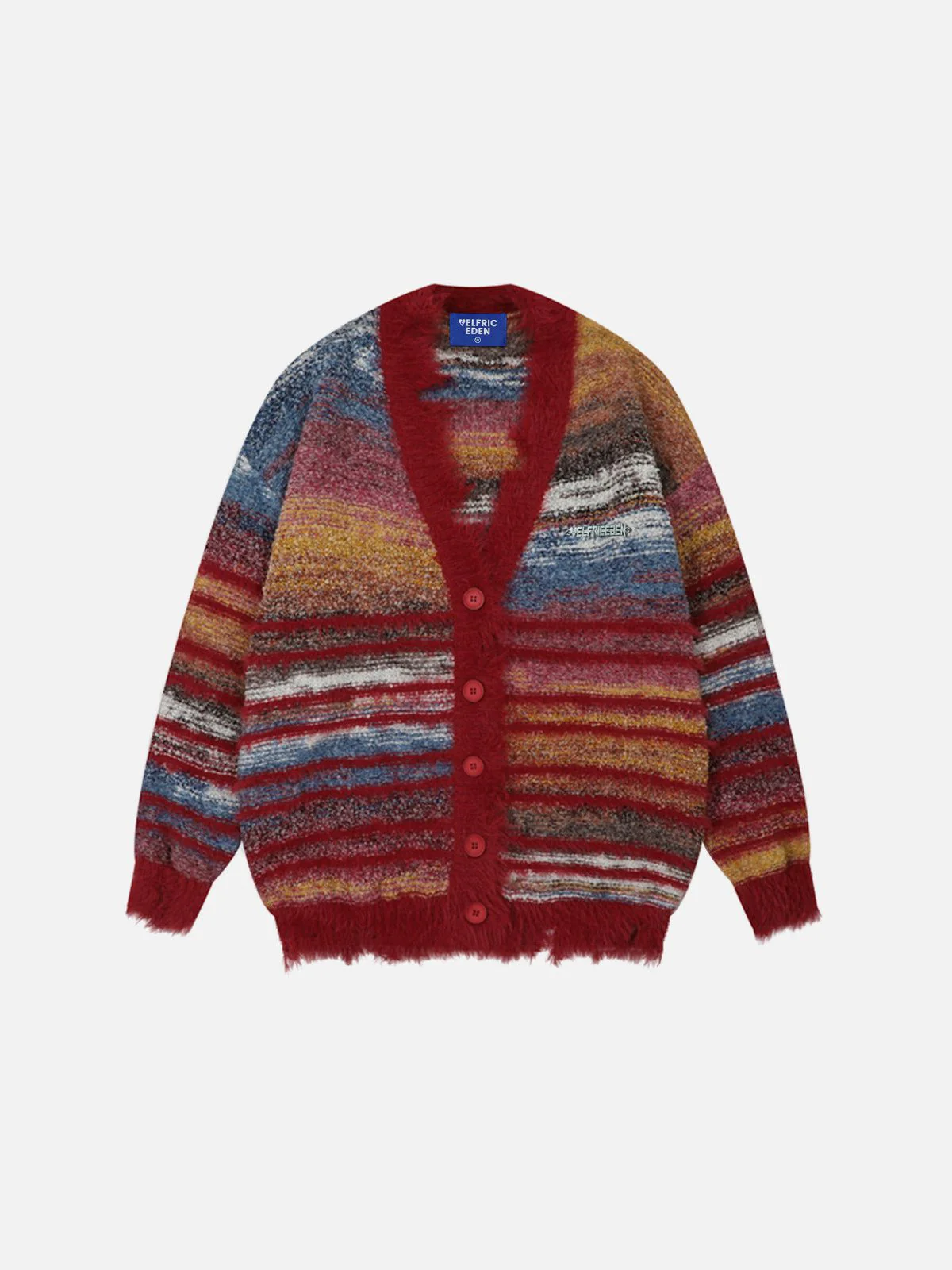 Aelfric Eden Fringe Stripe Cardigan - Image 3