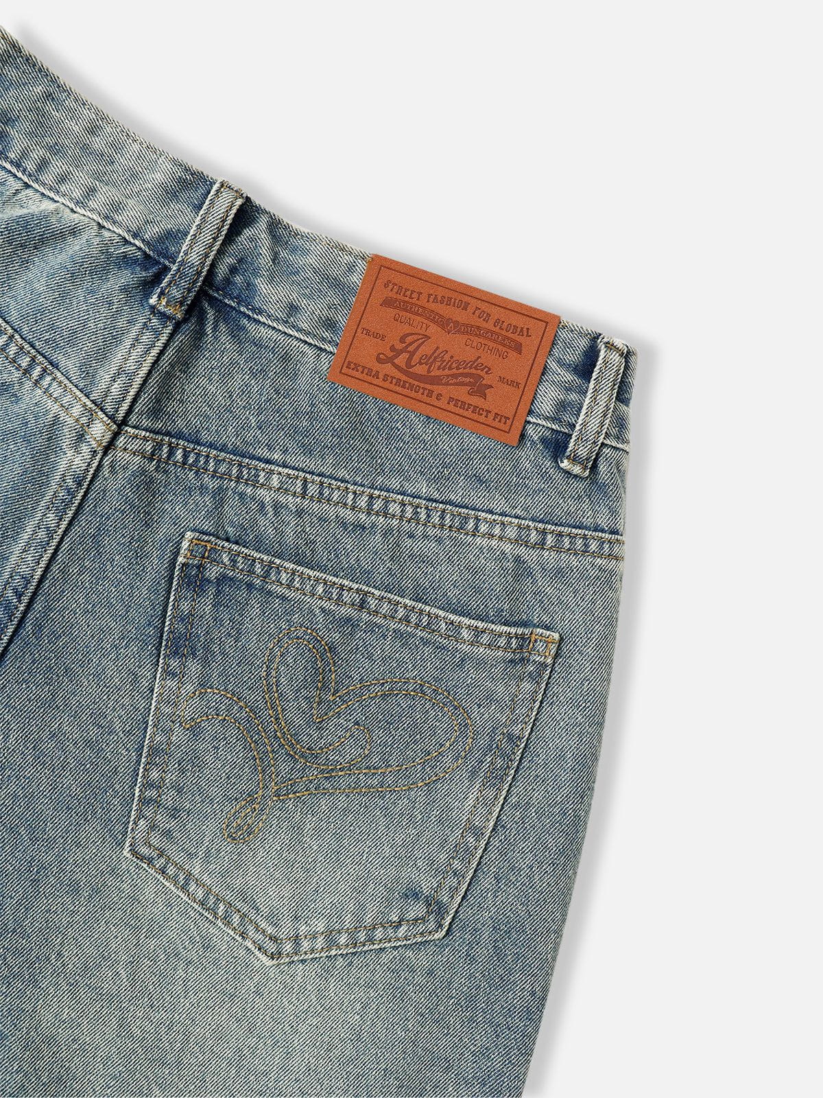 Aelfric Eden Baggy Fringe Jeans - Image 10