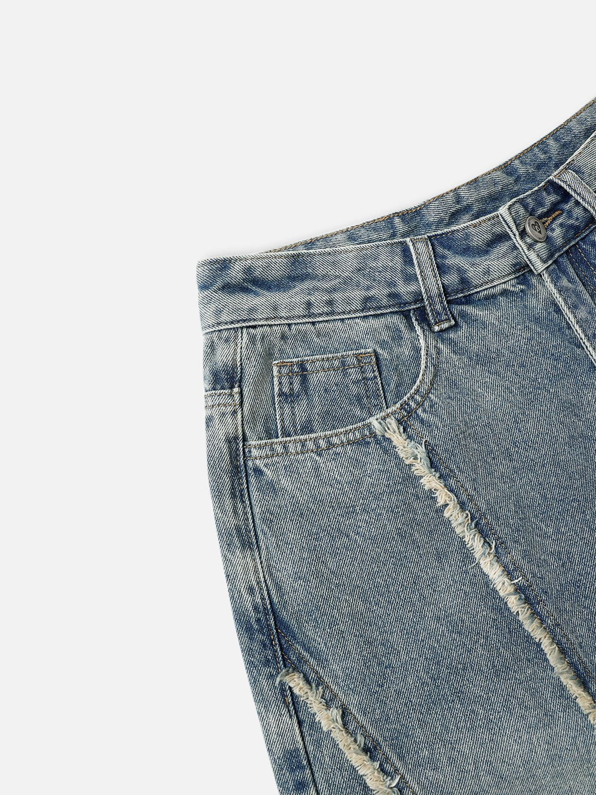 Aelfric Eden Baggy Fringe Jeans - Image 6