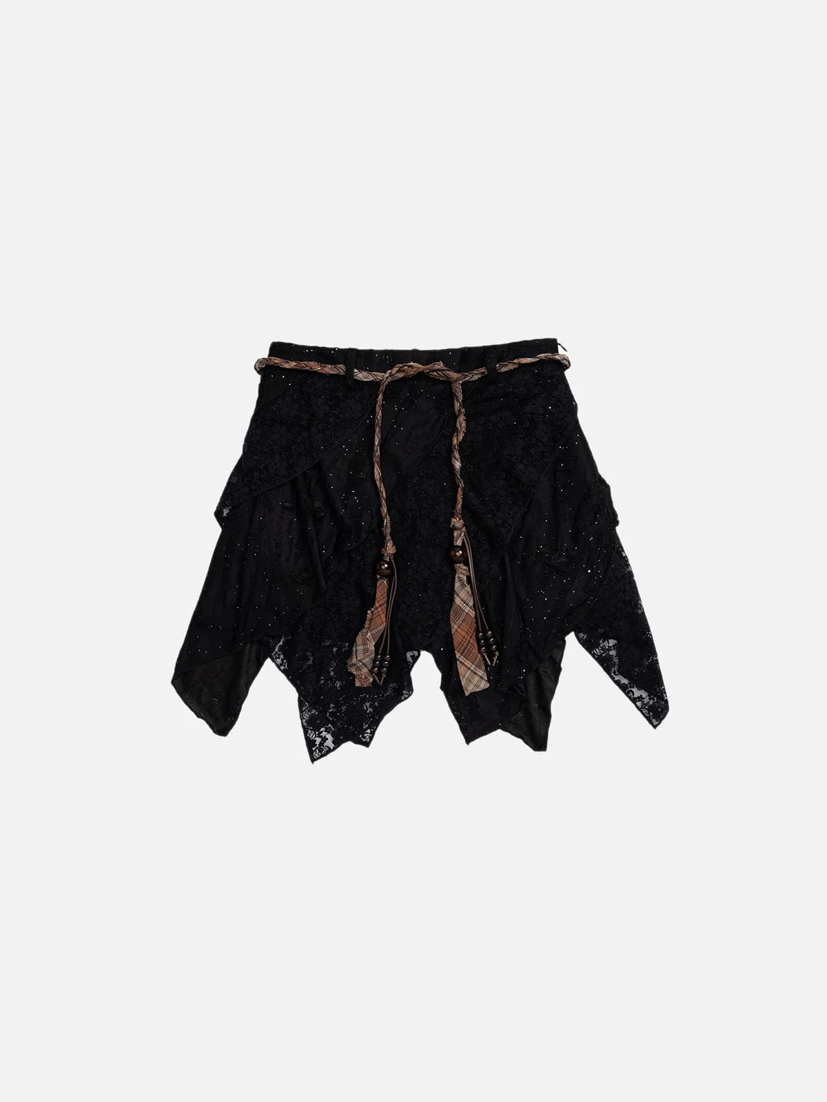 Aelfric Eden Lace Layered Asymmetrical Skirt - Image 4