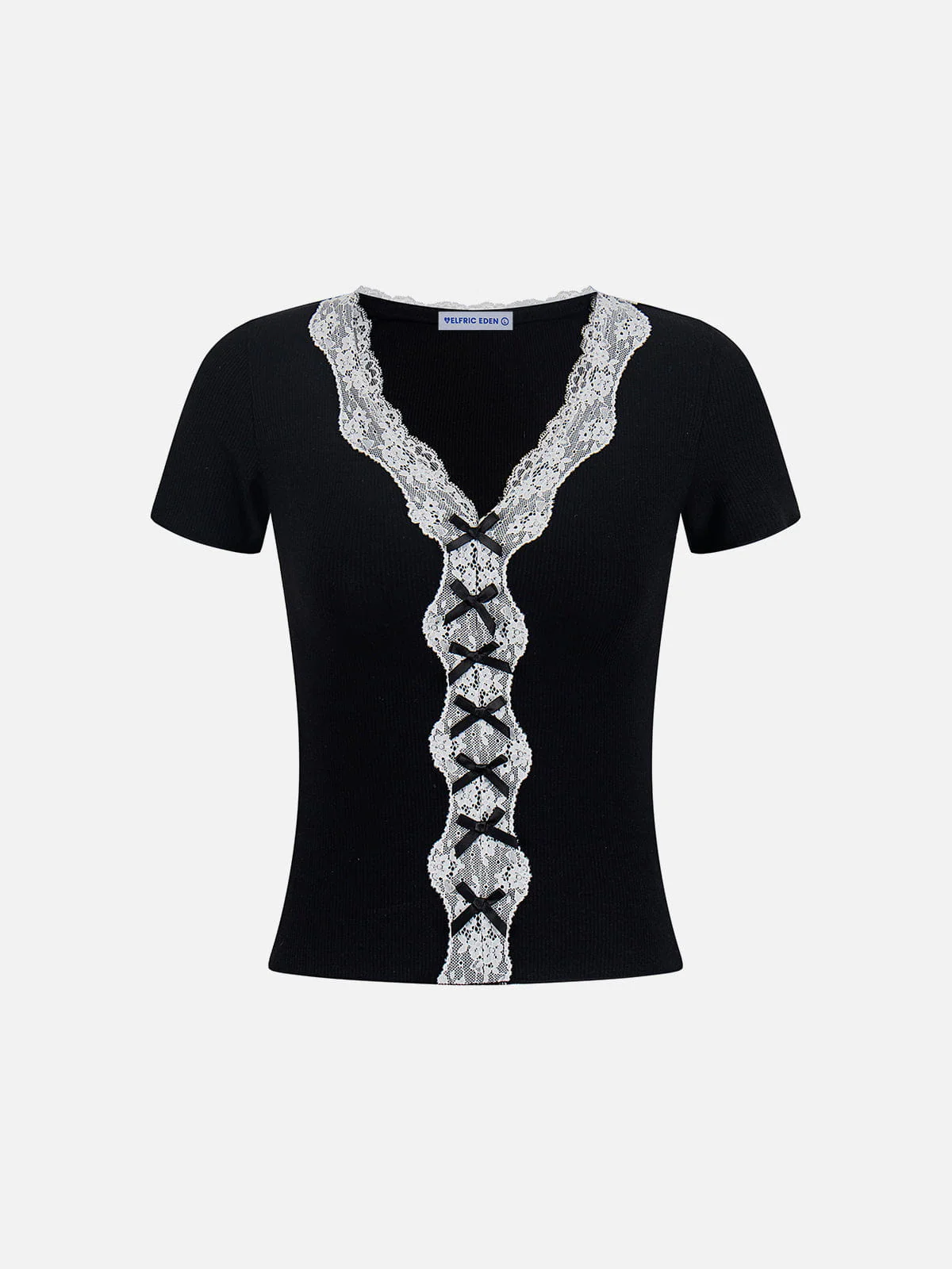 Aelfric Eden Lace Ribbon Trim Tee