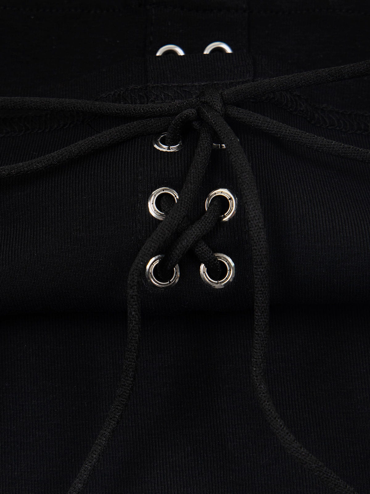 Aelfric Eden Lace-Up Panel Tee - Image 6