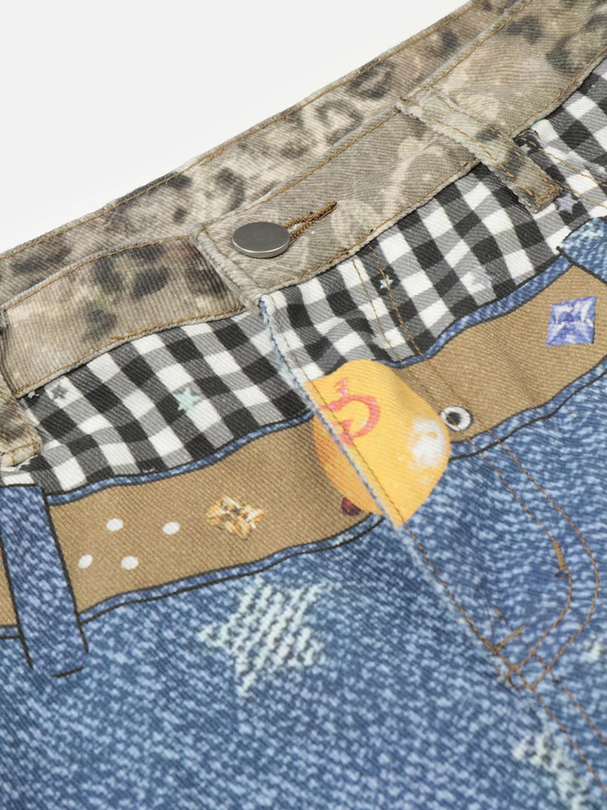 Aelfric Eden Layered Waistband Longline Jorts - Image 3