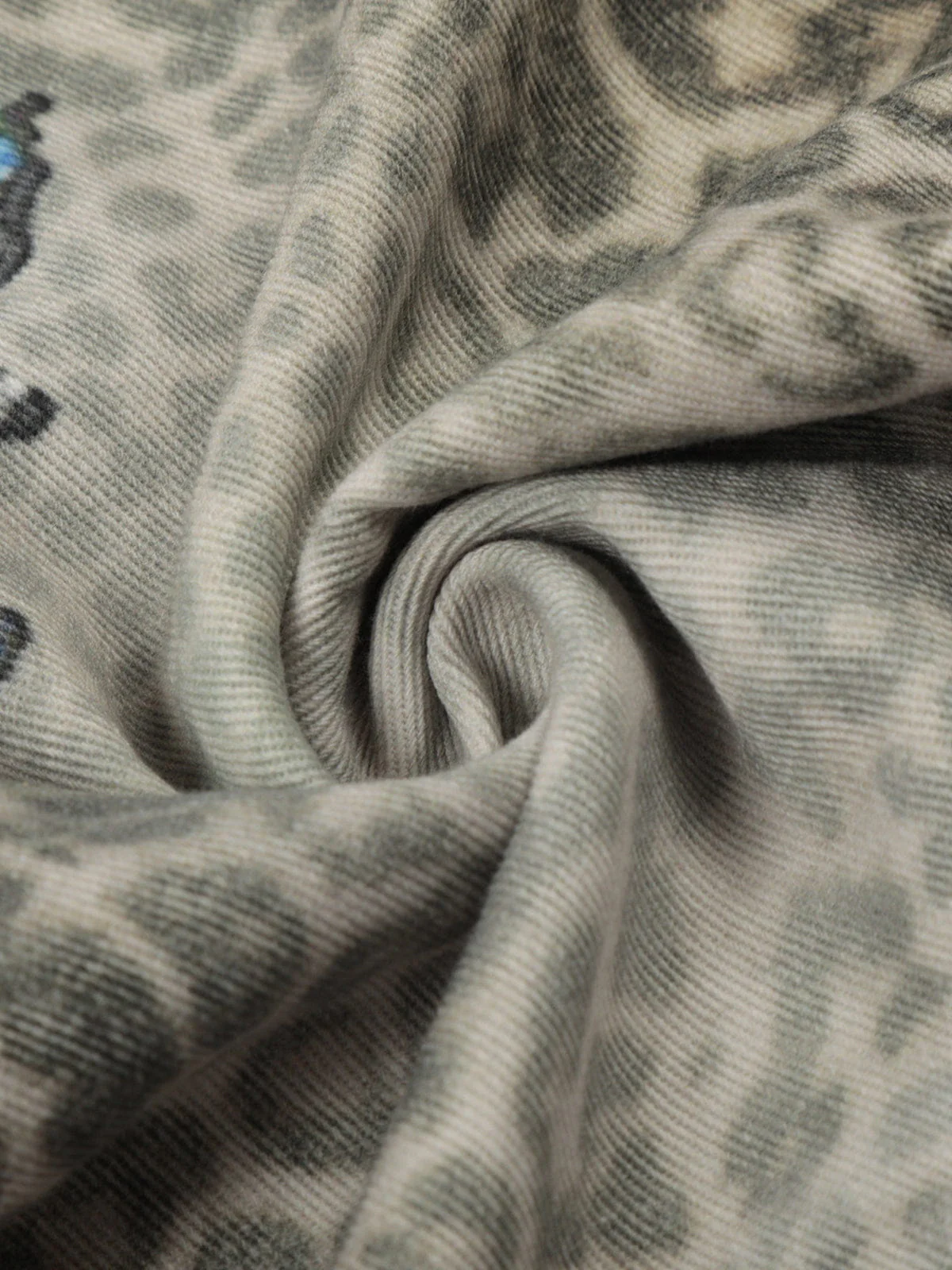 Aelfric Eden Leopard Longline Jorts - Image 5