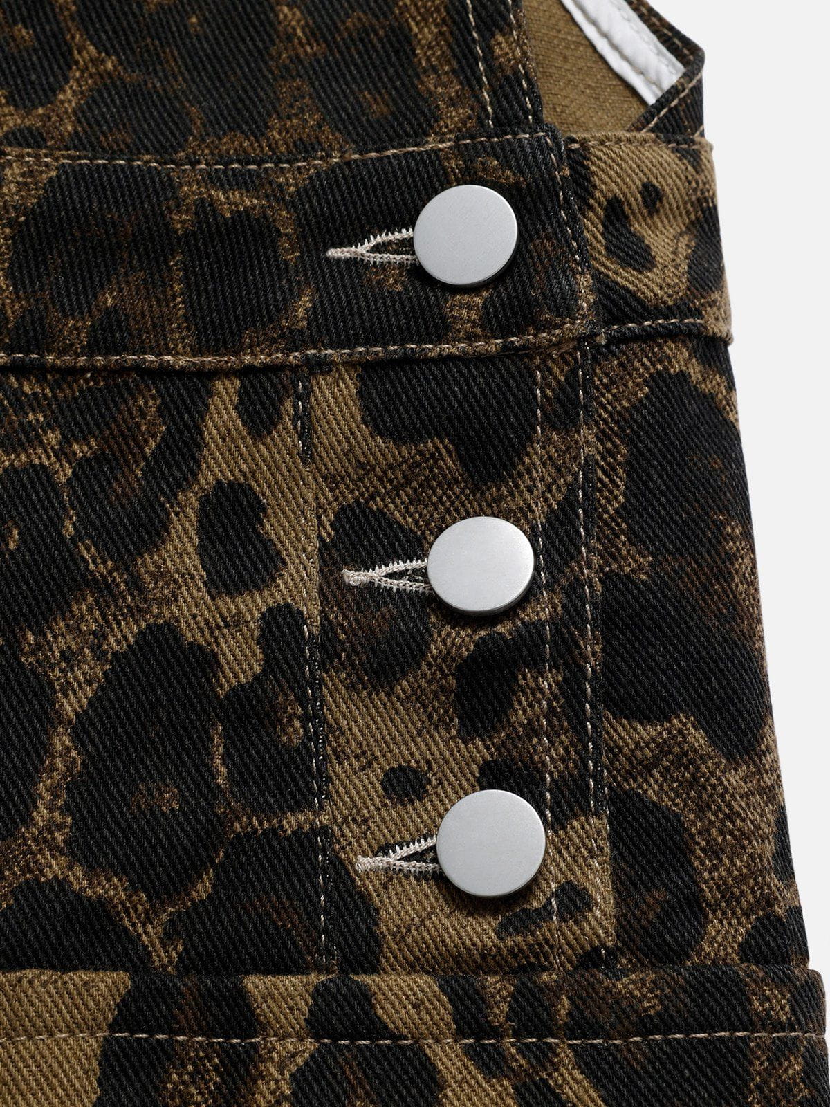 Aelfric Eden Leopard Overall Shorts - Image 5