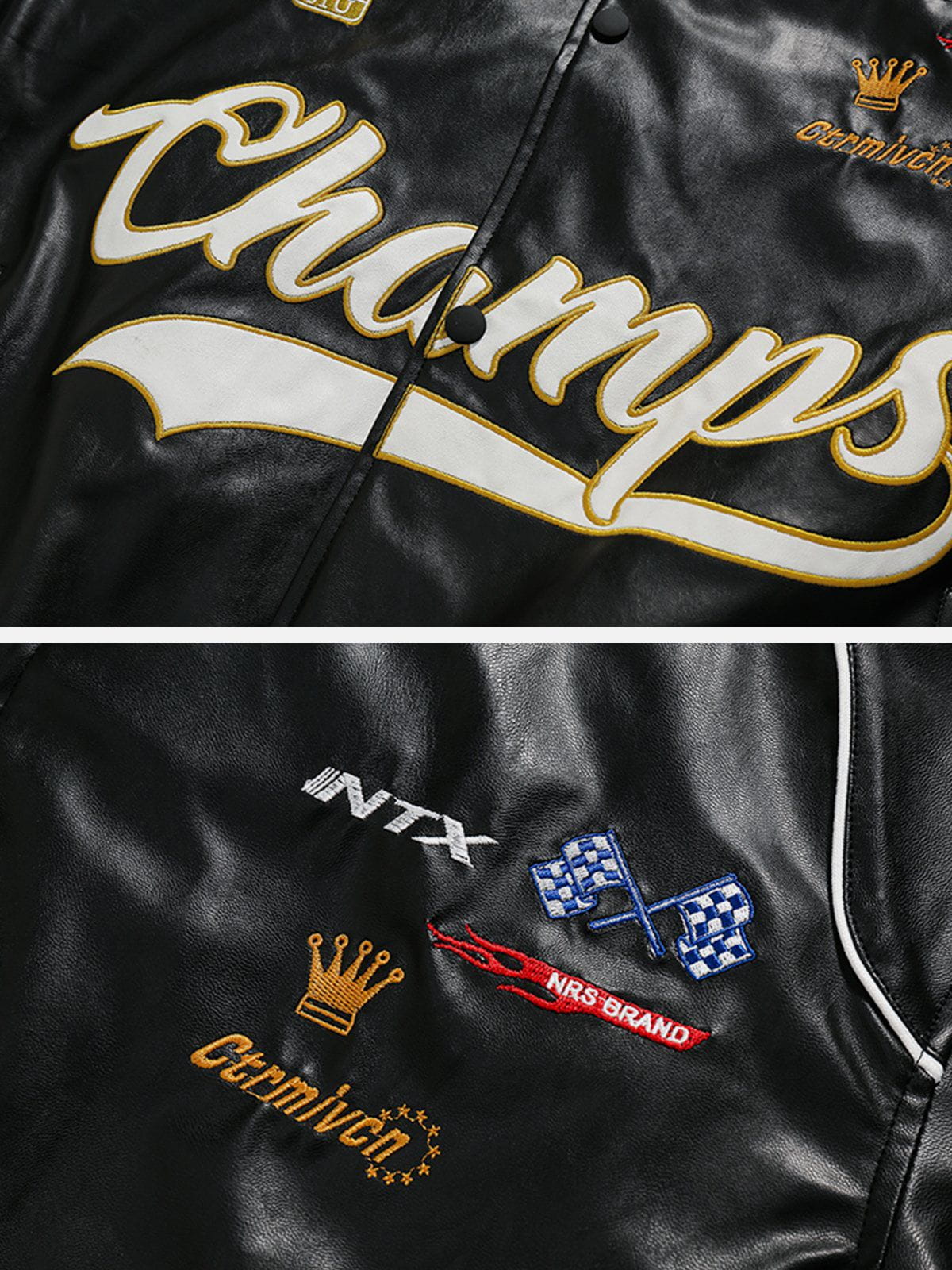 Aelfric Eden Racing Leather Jacket - Image 5