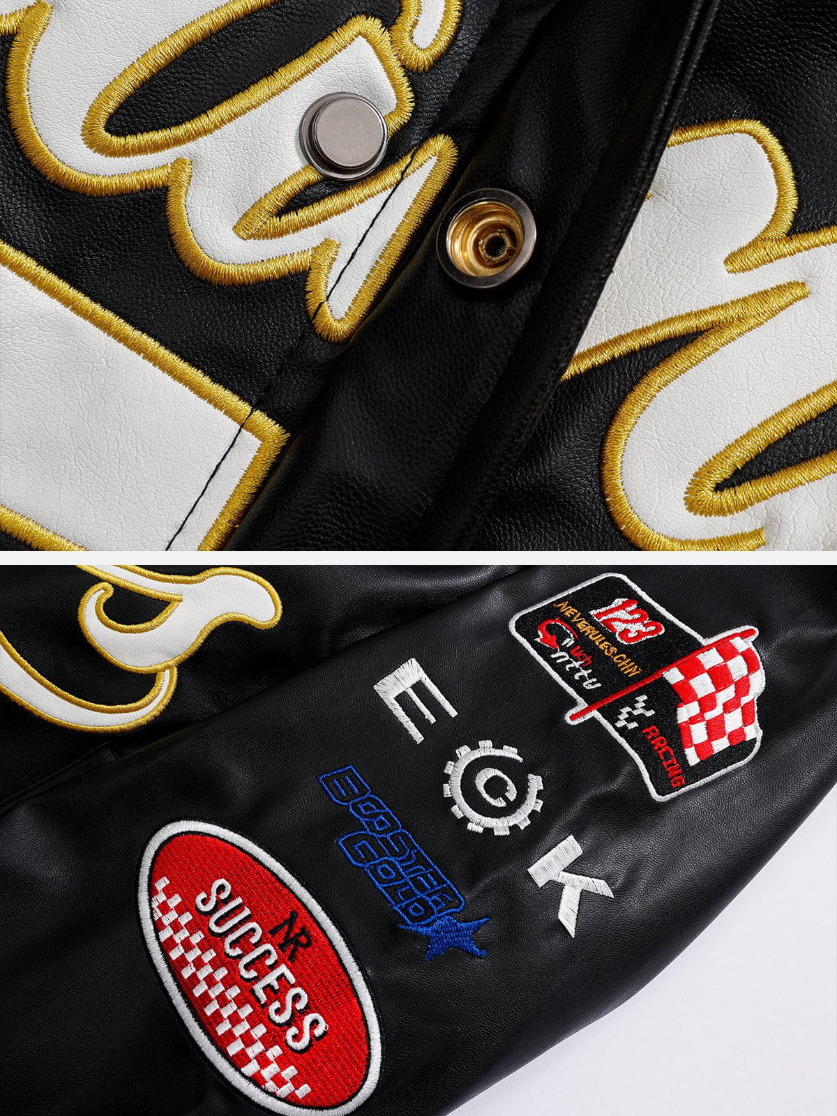 Aelfric Eden Racing Leather Jacket - Image 6