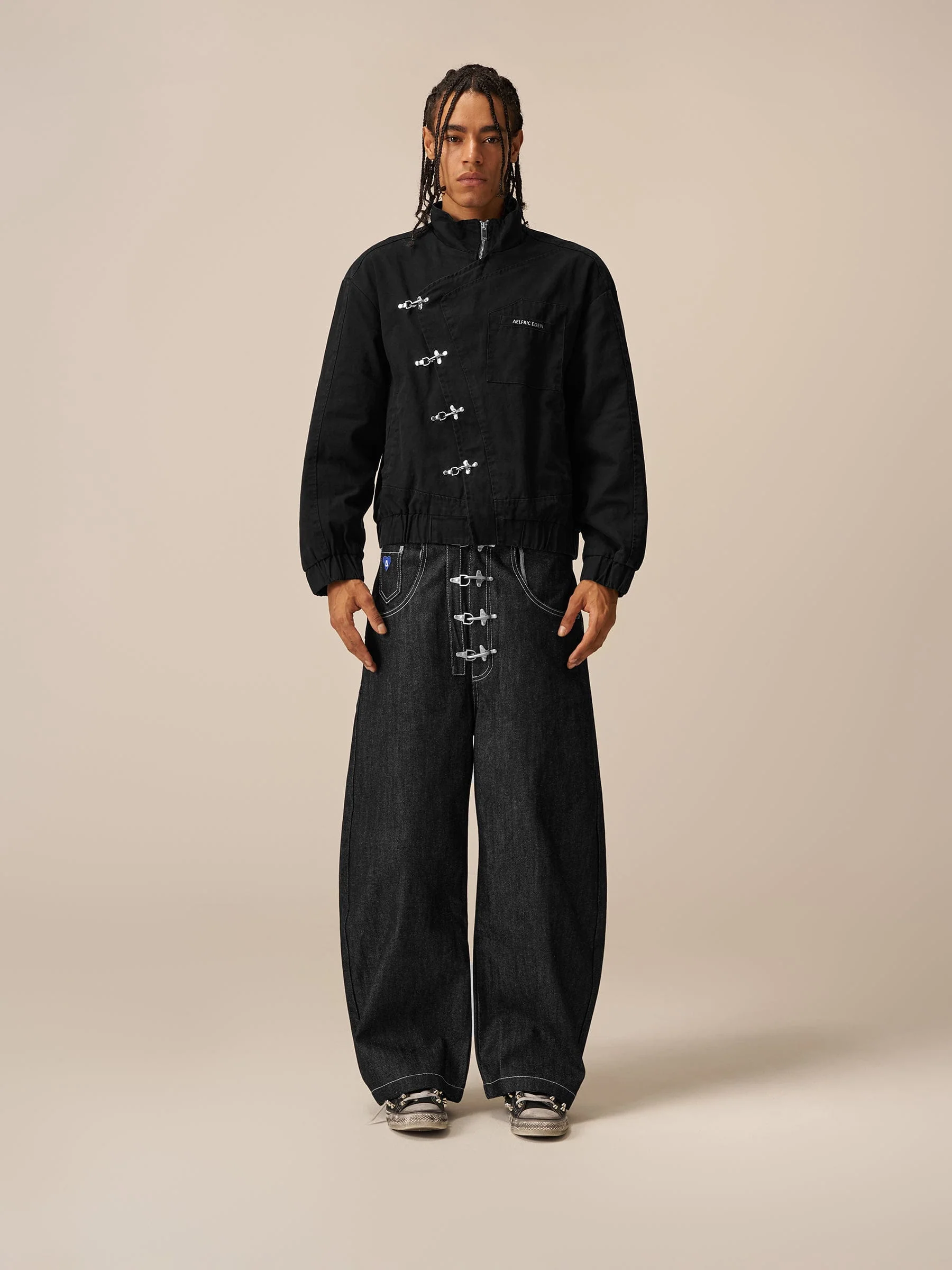 [Pre-Order] Aelfric Eden Boxy Fireman Clasp Jacket - Image 4
