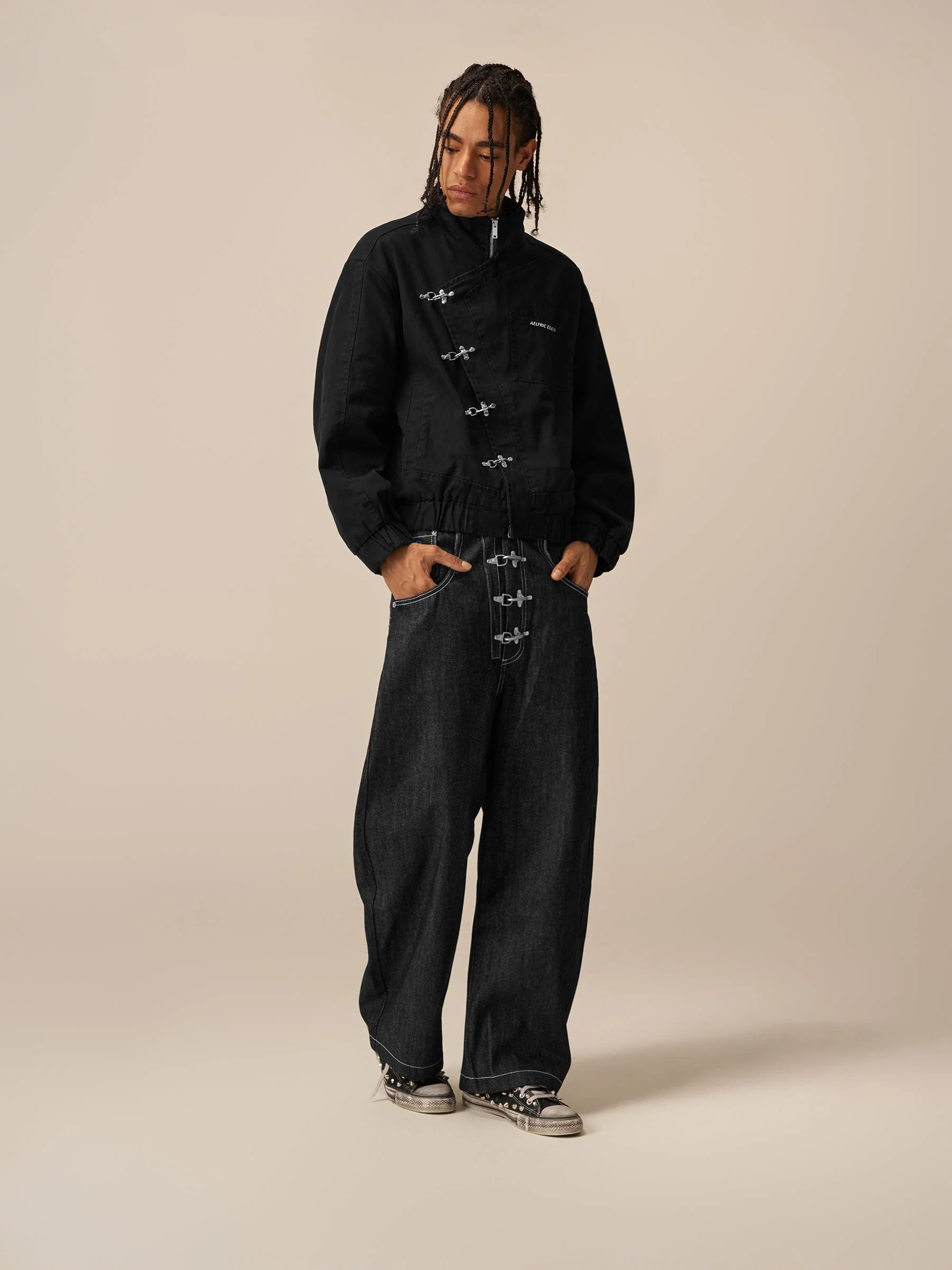 [Pre-Order] Aelfric Eden Boxy Fireman Clasp Jacket - Image 5