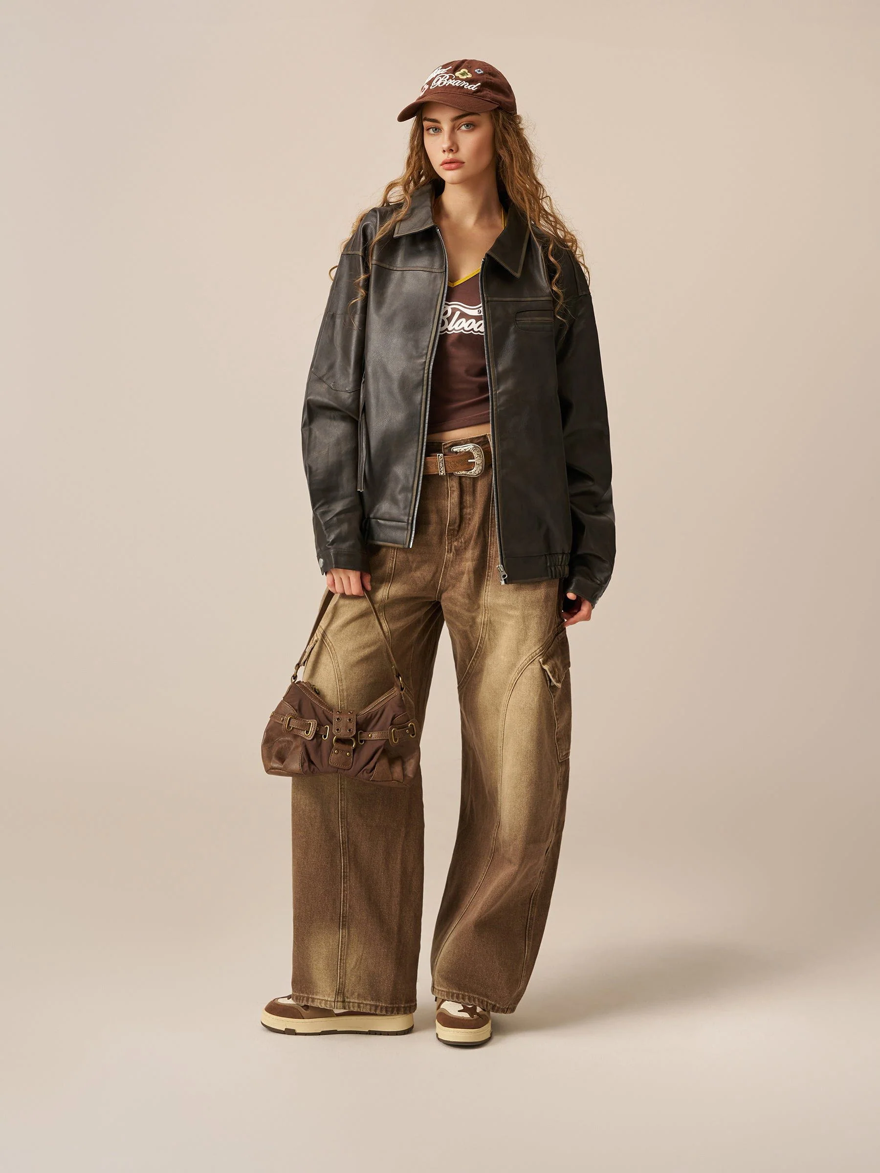 Aelfric Eden Vintage Leather Jacket - Image 3