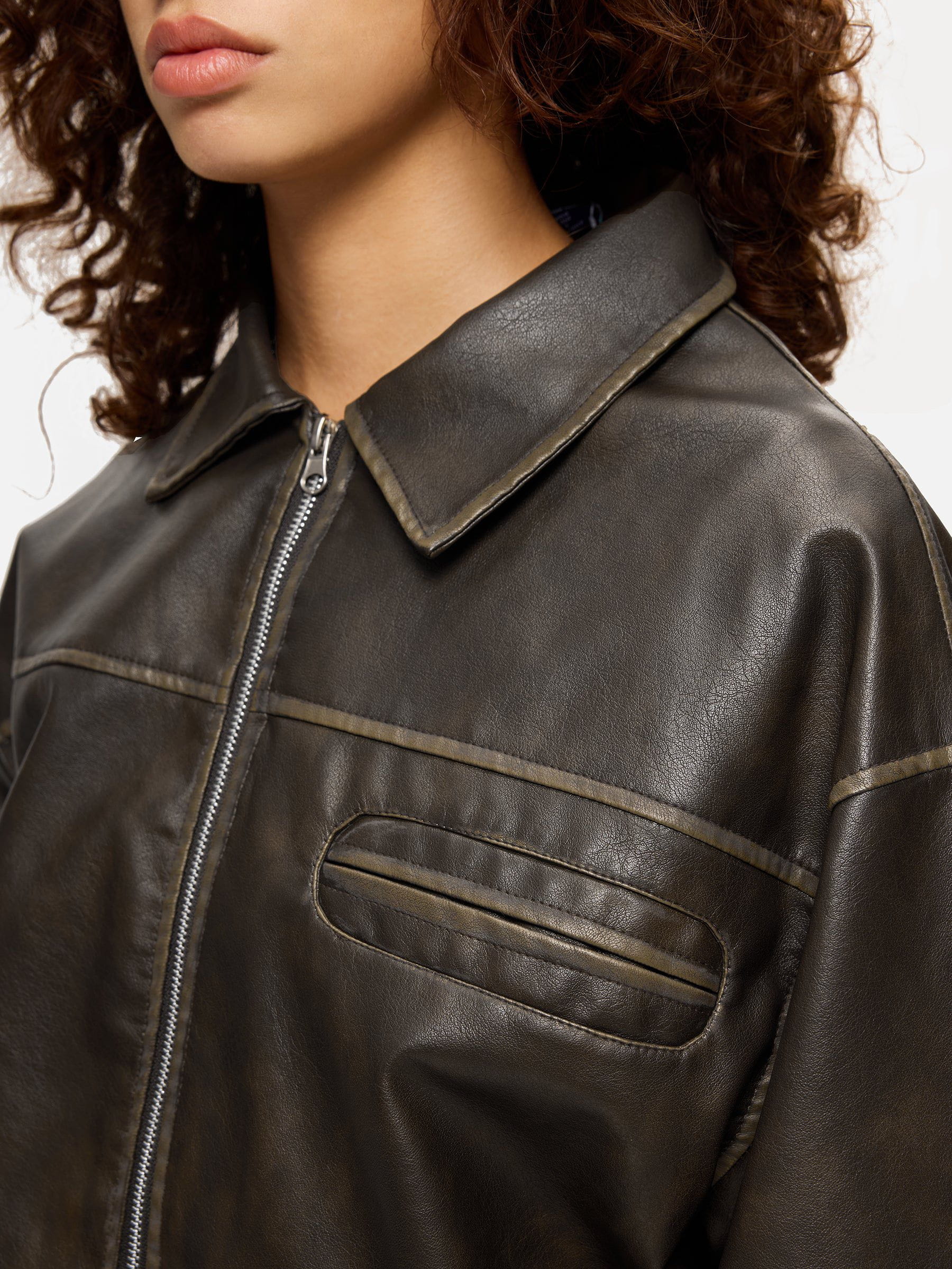 Aelfric Eden Vintage Leather Jacket - Image 6
