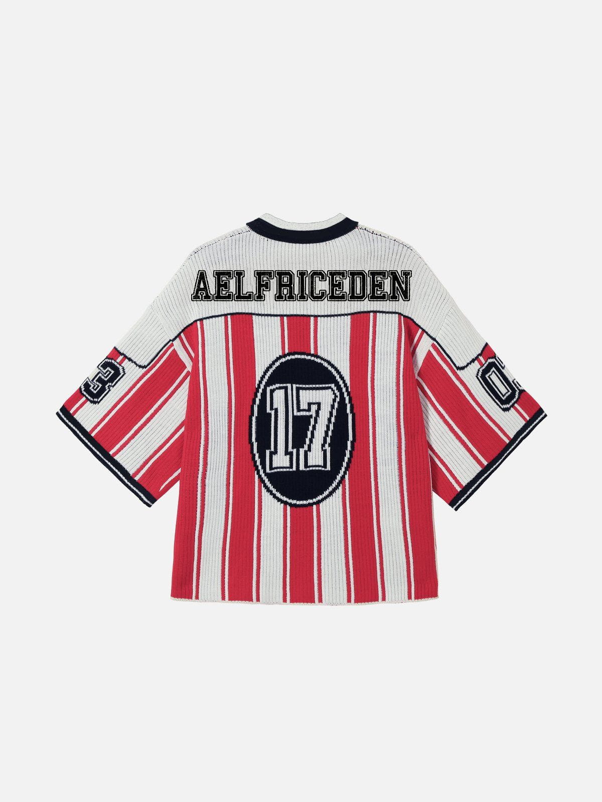 Aelfric Eden 17 Stripe Football Knit - Image 6