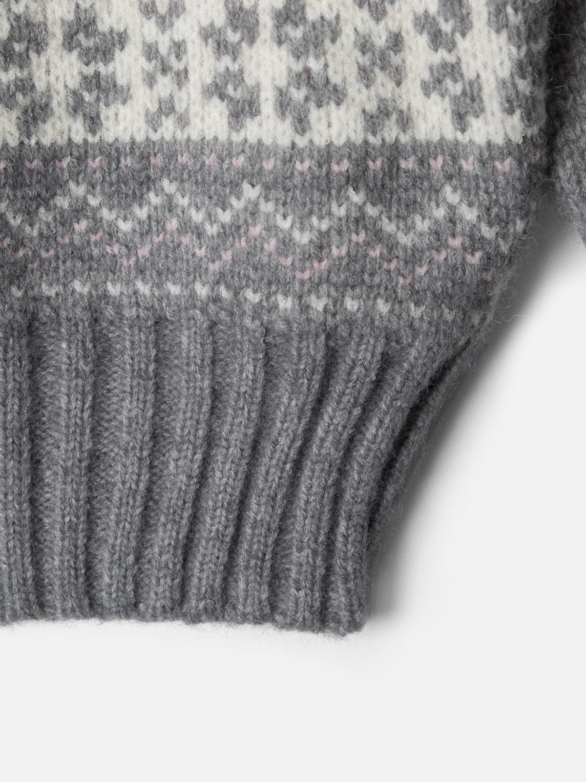 Aelfric Eden Off-The-Shoulder Fair Isle Sweater - Image 5