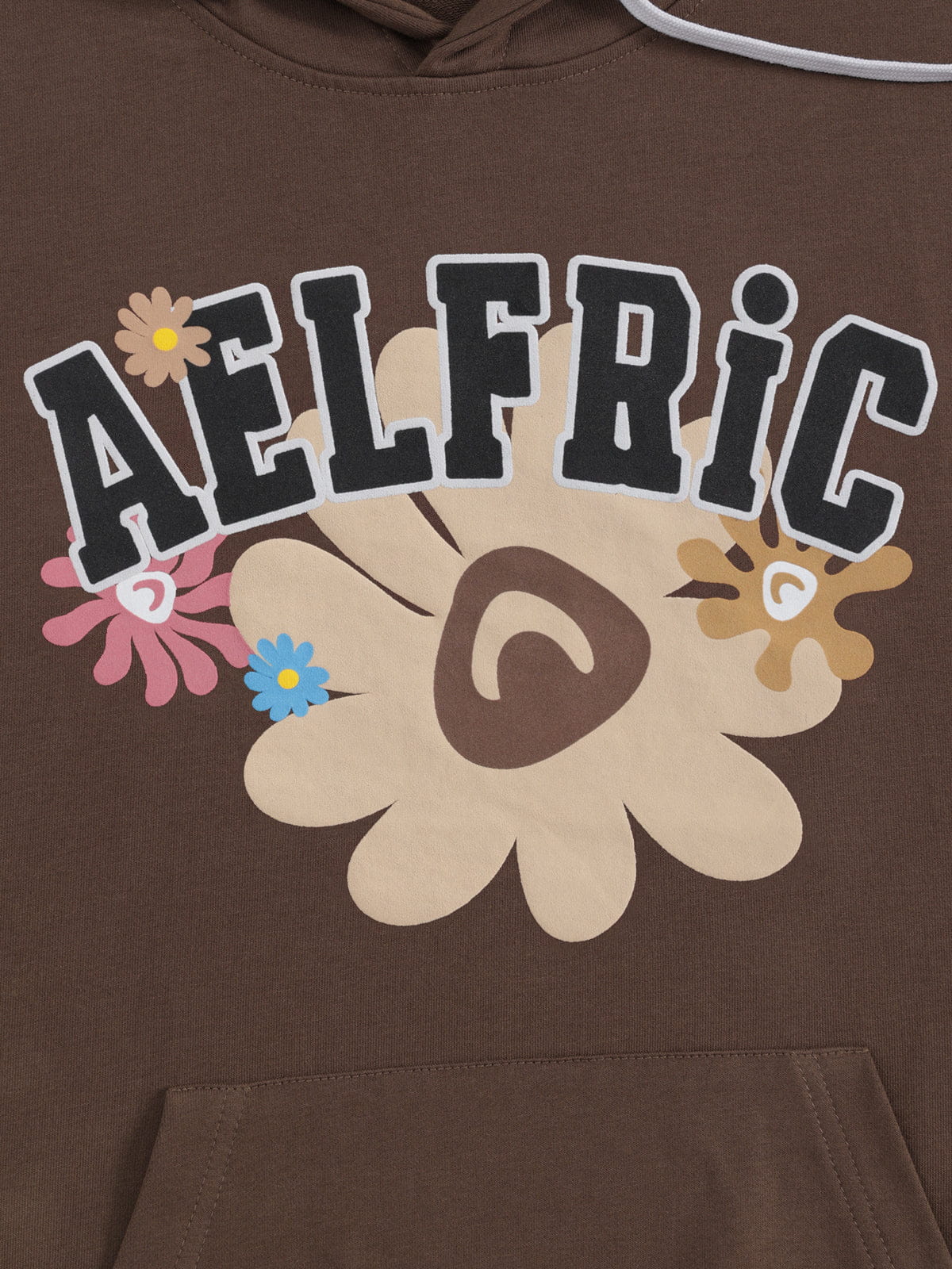 Aelfric Eden Oversized Flower Graphic Pullover Hoodie - Image 4