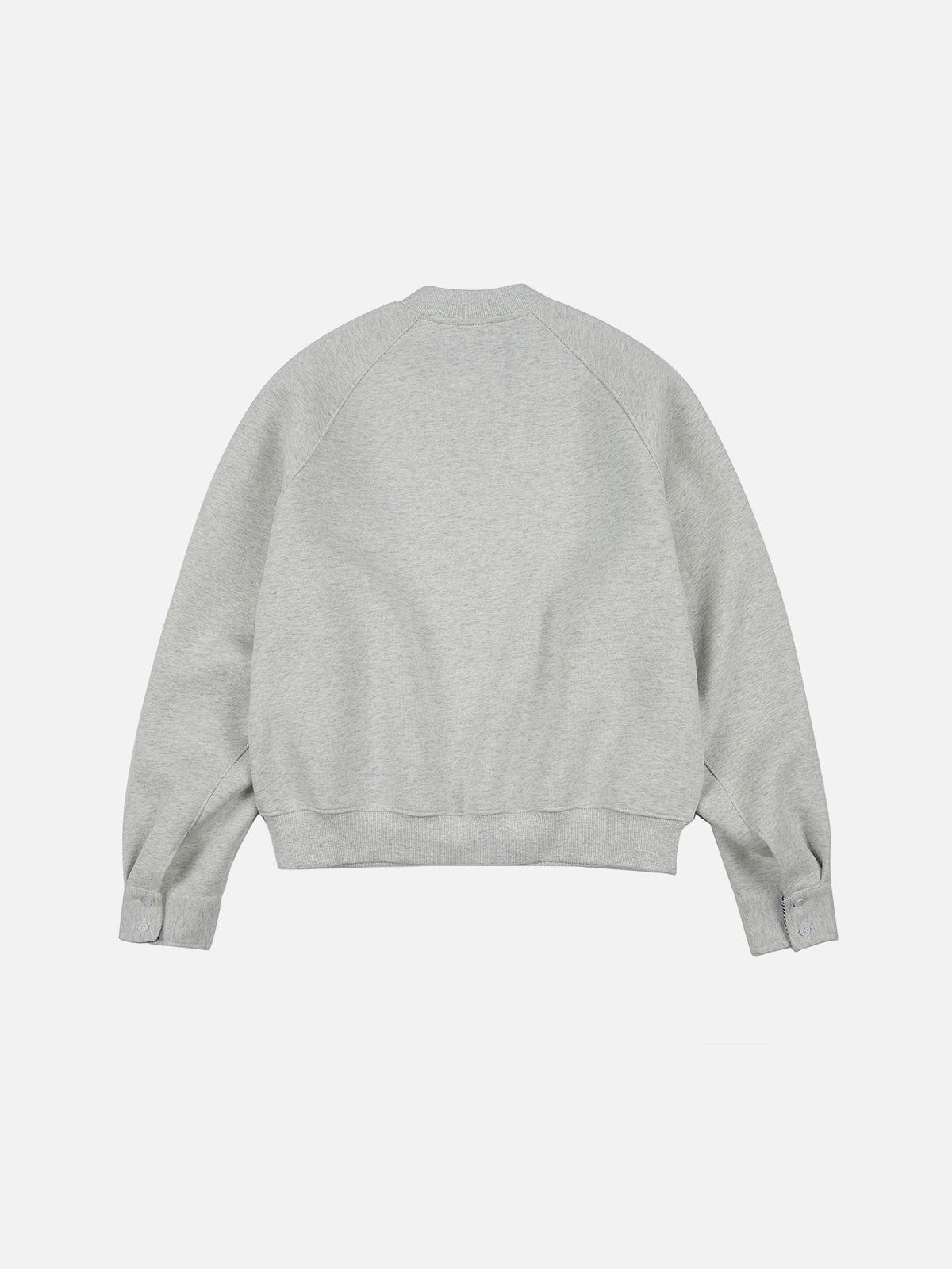 Aelfric Eden Plaid Patchwork Sweatshirt - Image 6