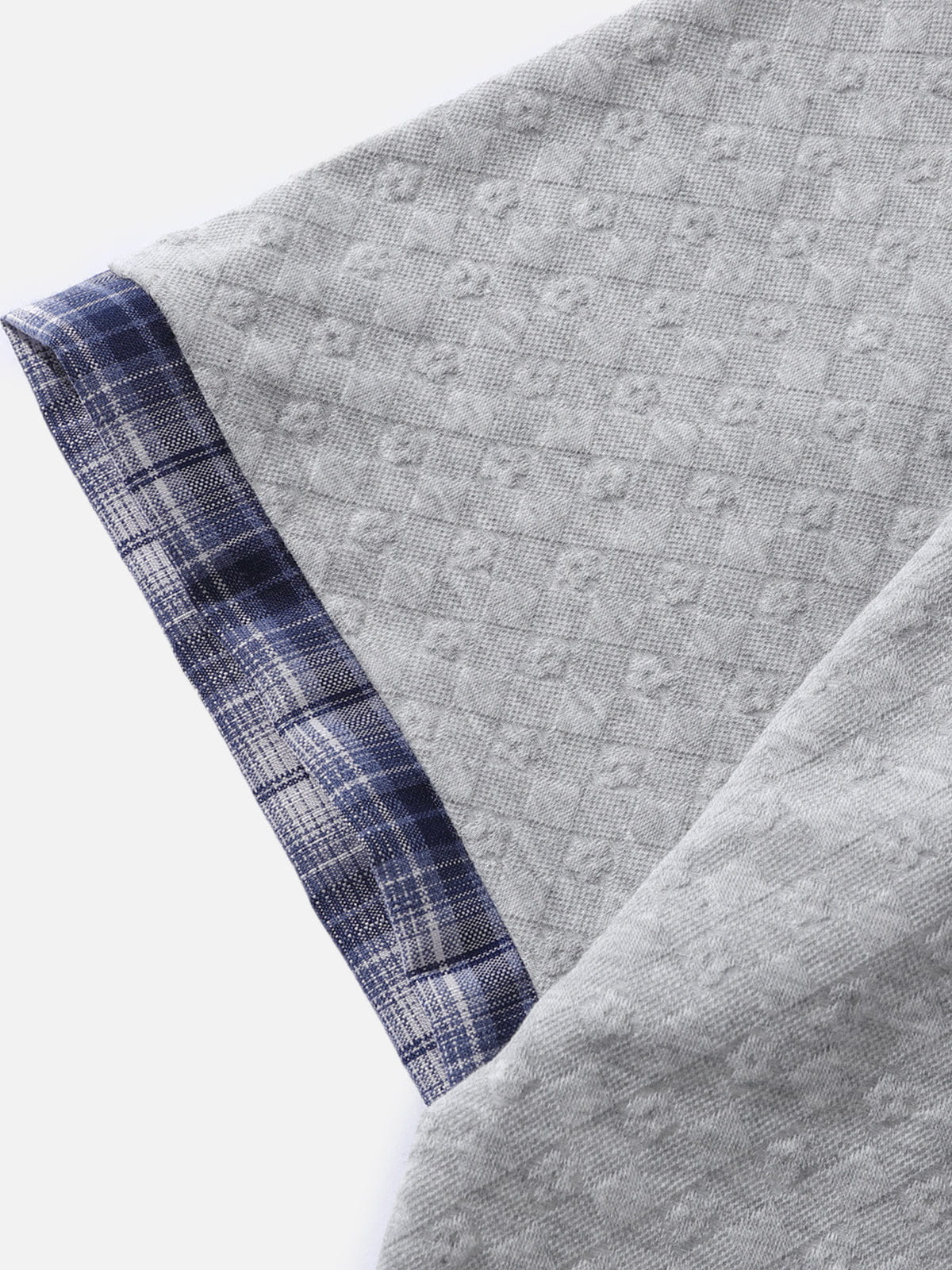 Aelfric Eden Plaid Scarf Layered Tee - Image 5