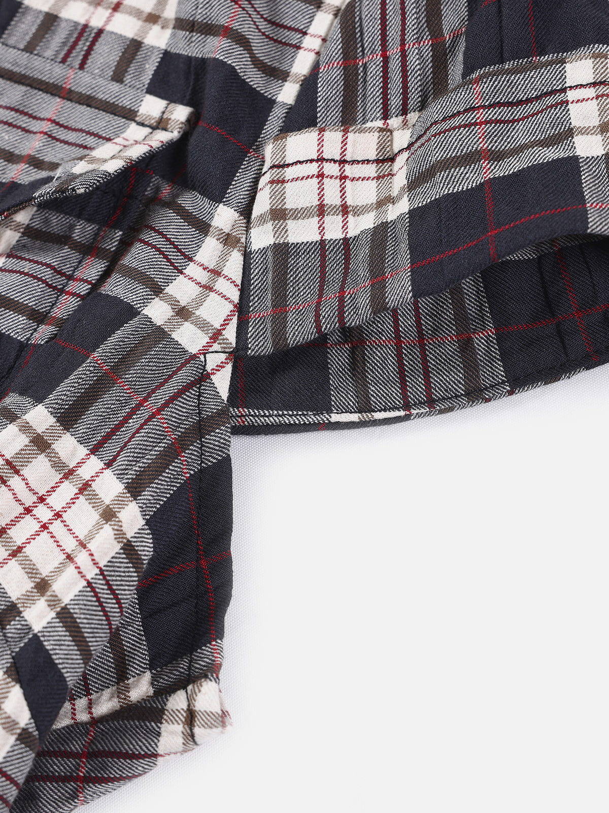 Aelfric Eden Plaid Short Sleeve Shirt - Image 4