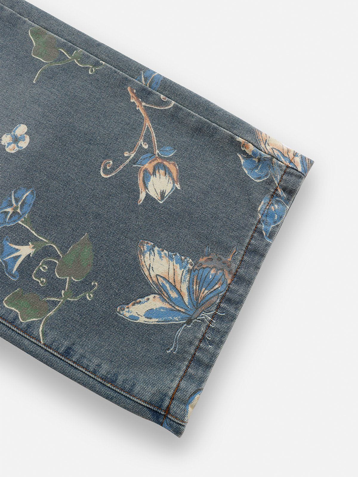 Aelfric Eden Floral Baggy Jeans - Image 11