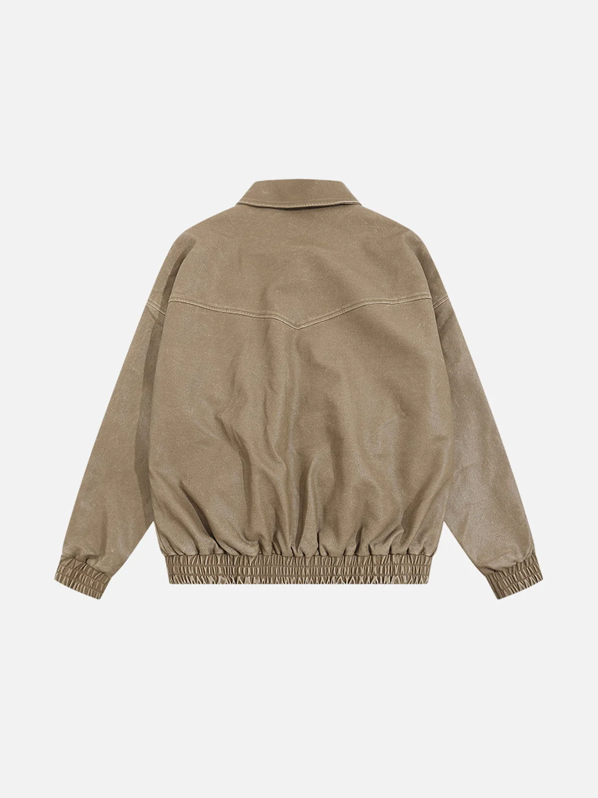 Aelfric Eden Pocket Faux Leather Jacket - Image 4