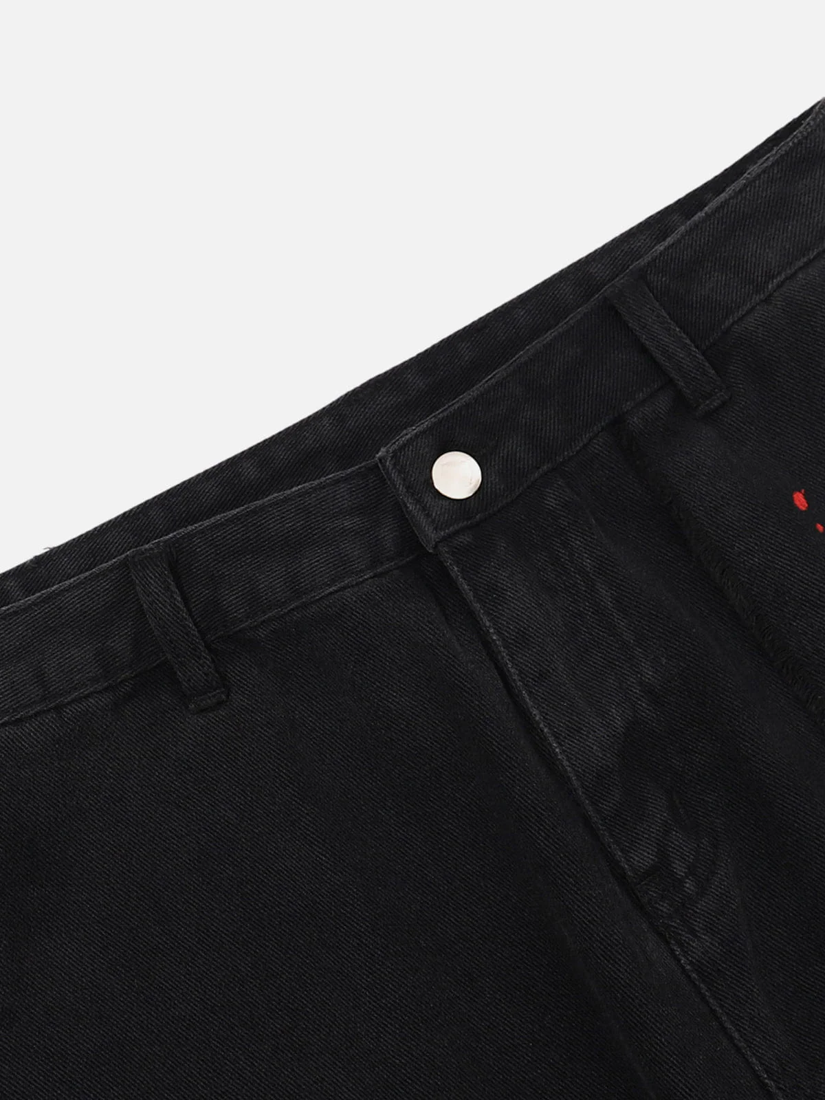 Aelfric Eden Reconstructed Paint Splatter Jorts - Image 5
