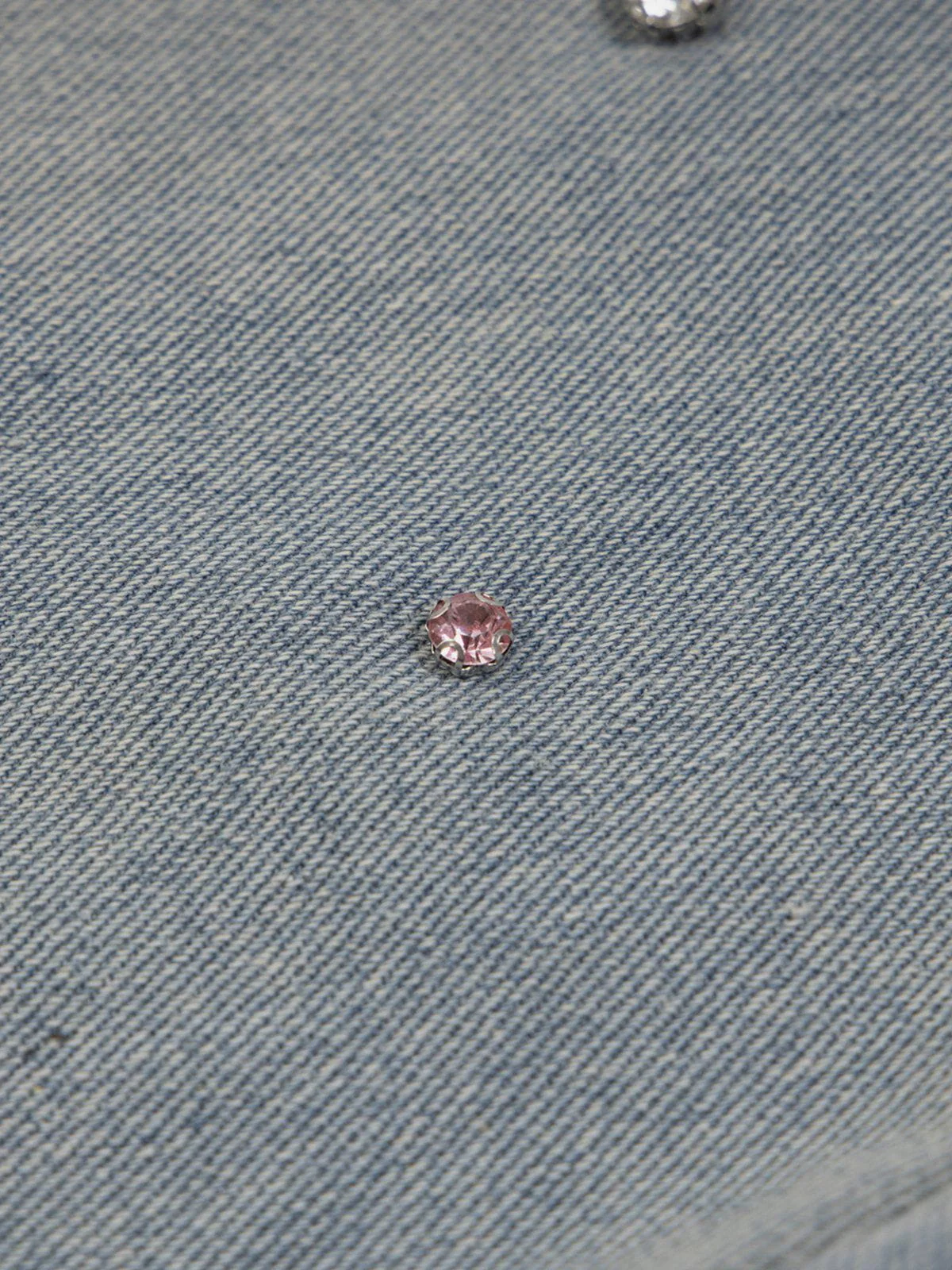 Aelfric Eden Rhinestone Application Jorts - Image 7