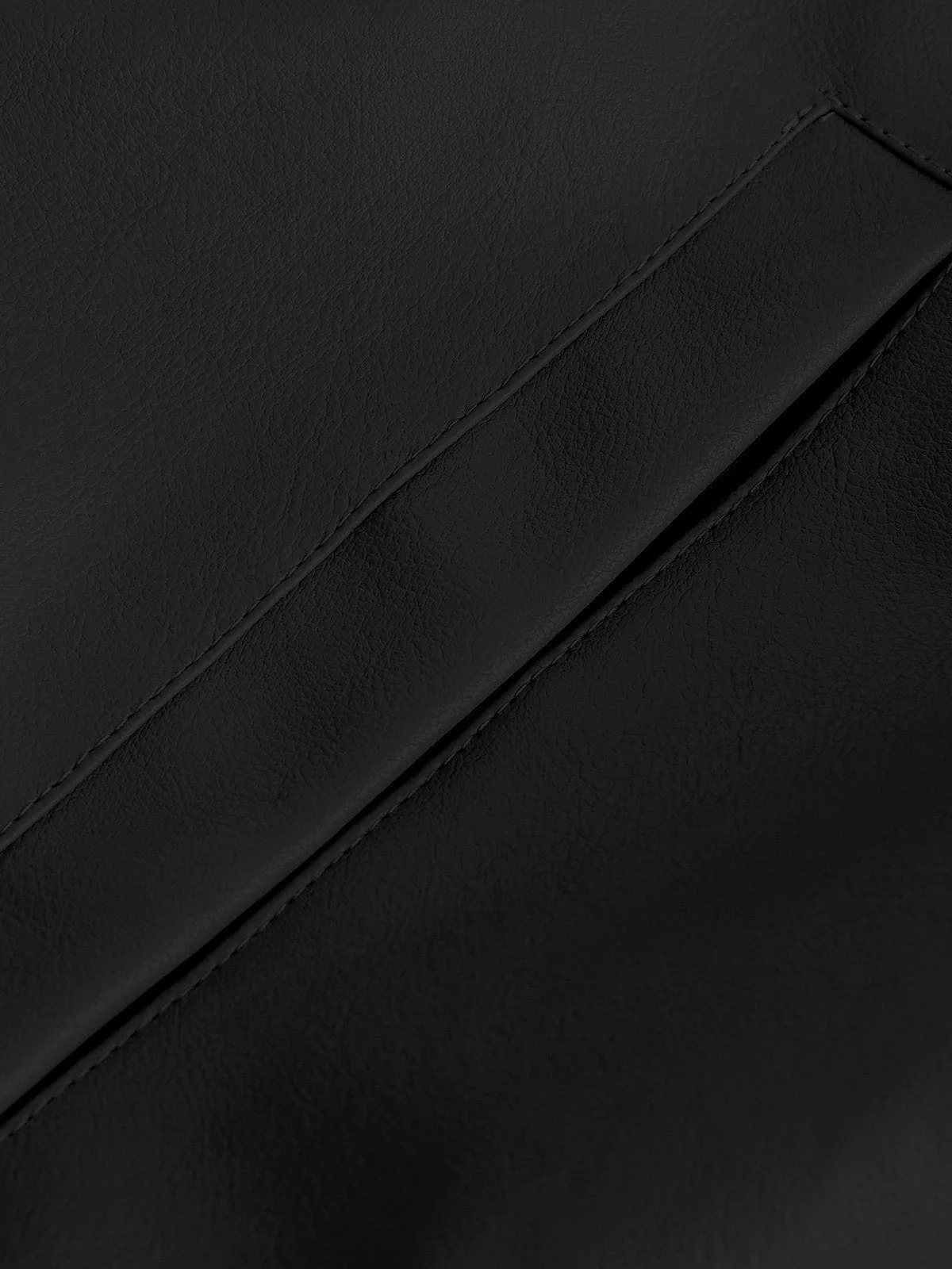 Aelfric Eden Essential Faux Leather Jacket - Image 3