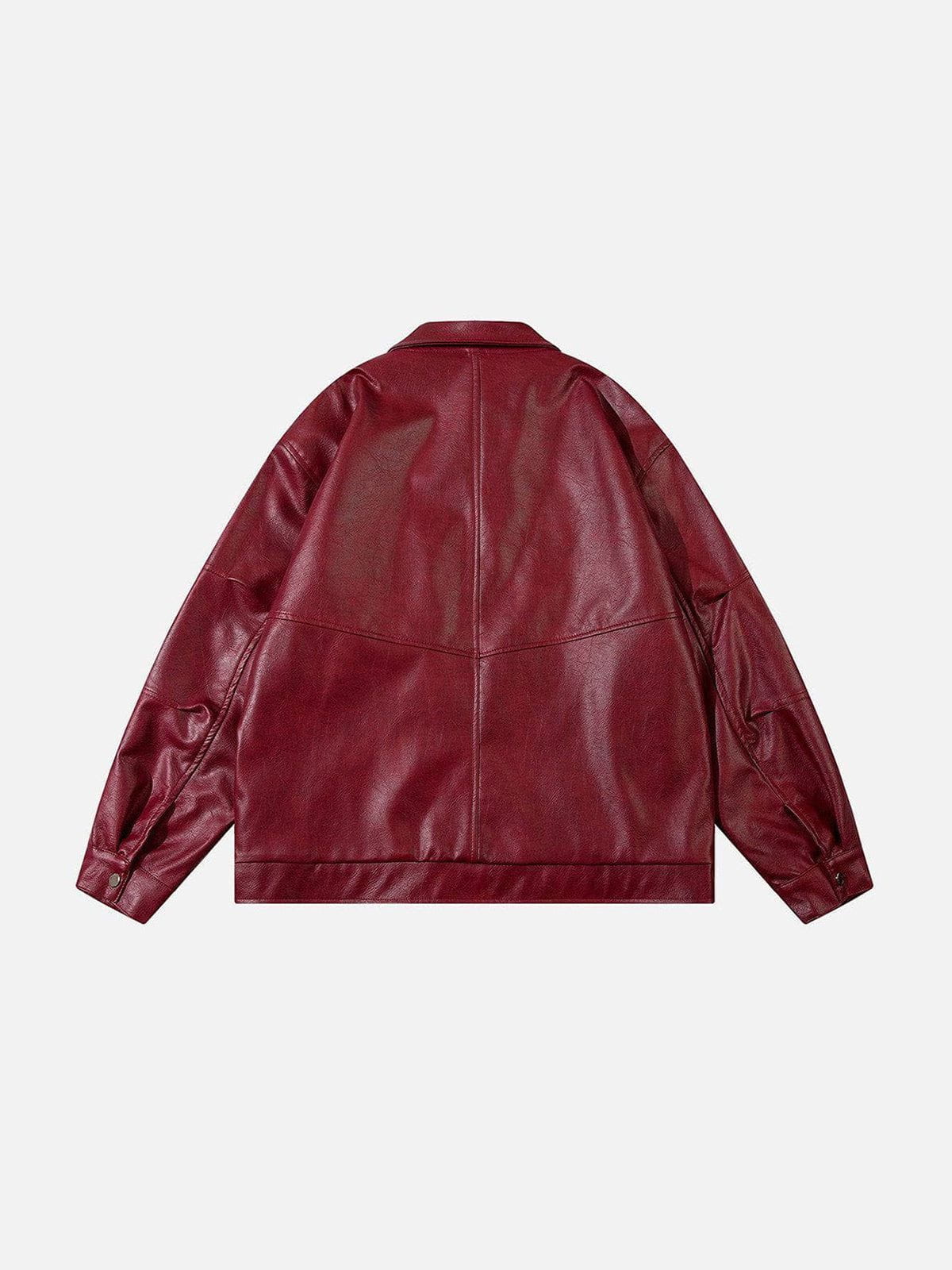 Aelfric Eden Vintage Leather Jacket - Image 5