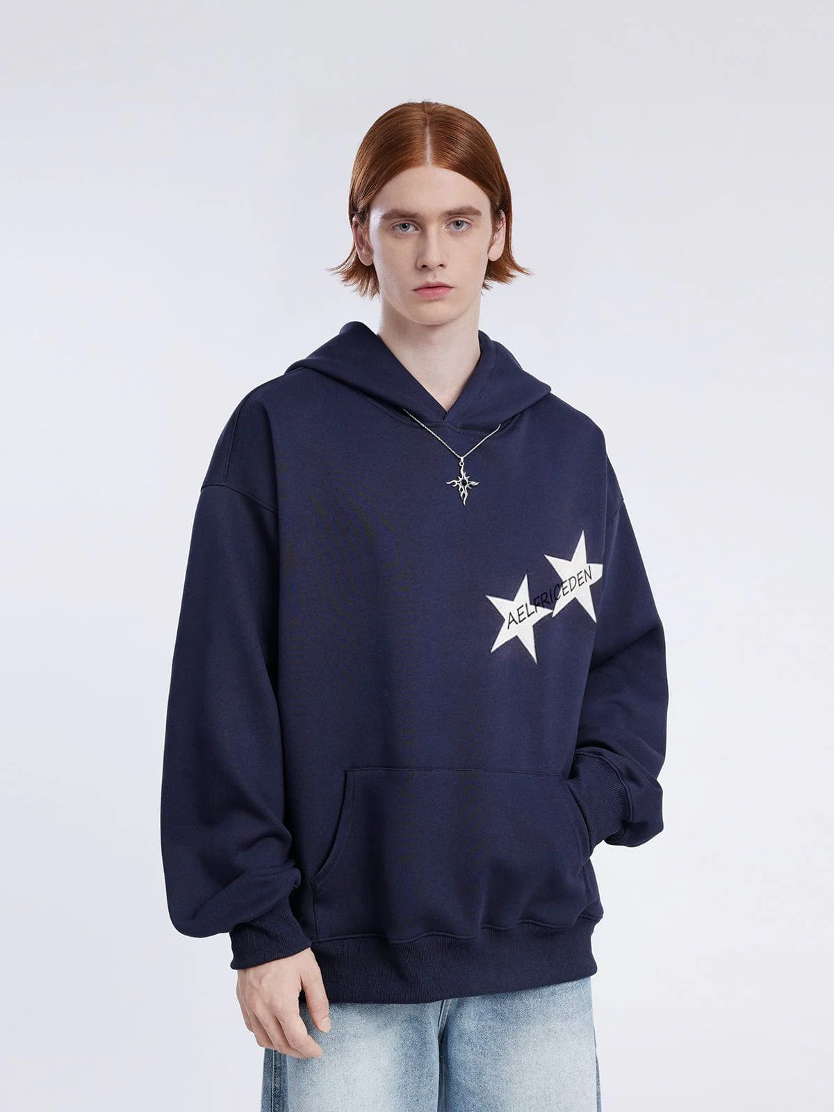 Aelfric Eden Star Color Contrast Hoodie - Image 16